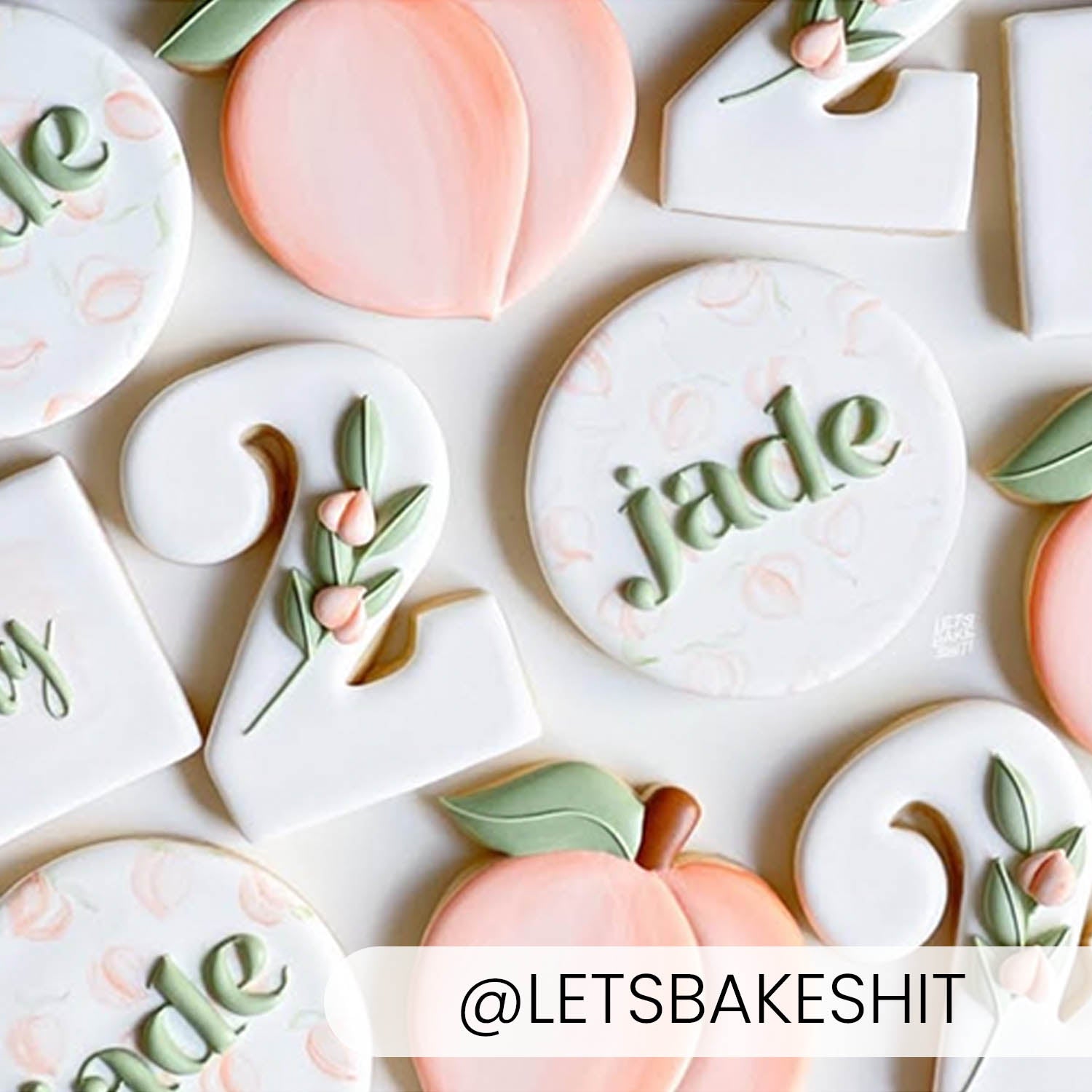 Just Peachy – Layered Cookie Stencil