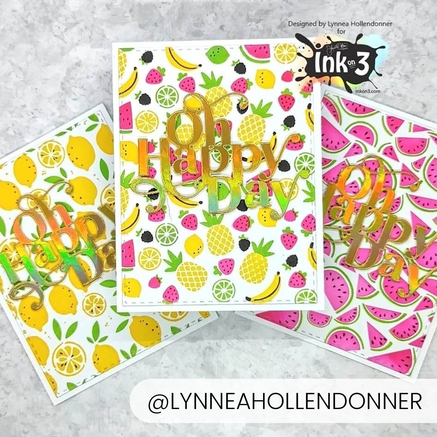 Mixed Fruit – Layered Cookie Stencil