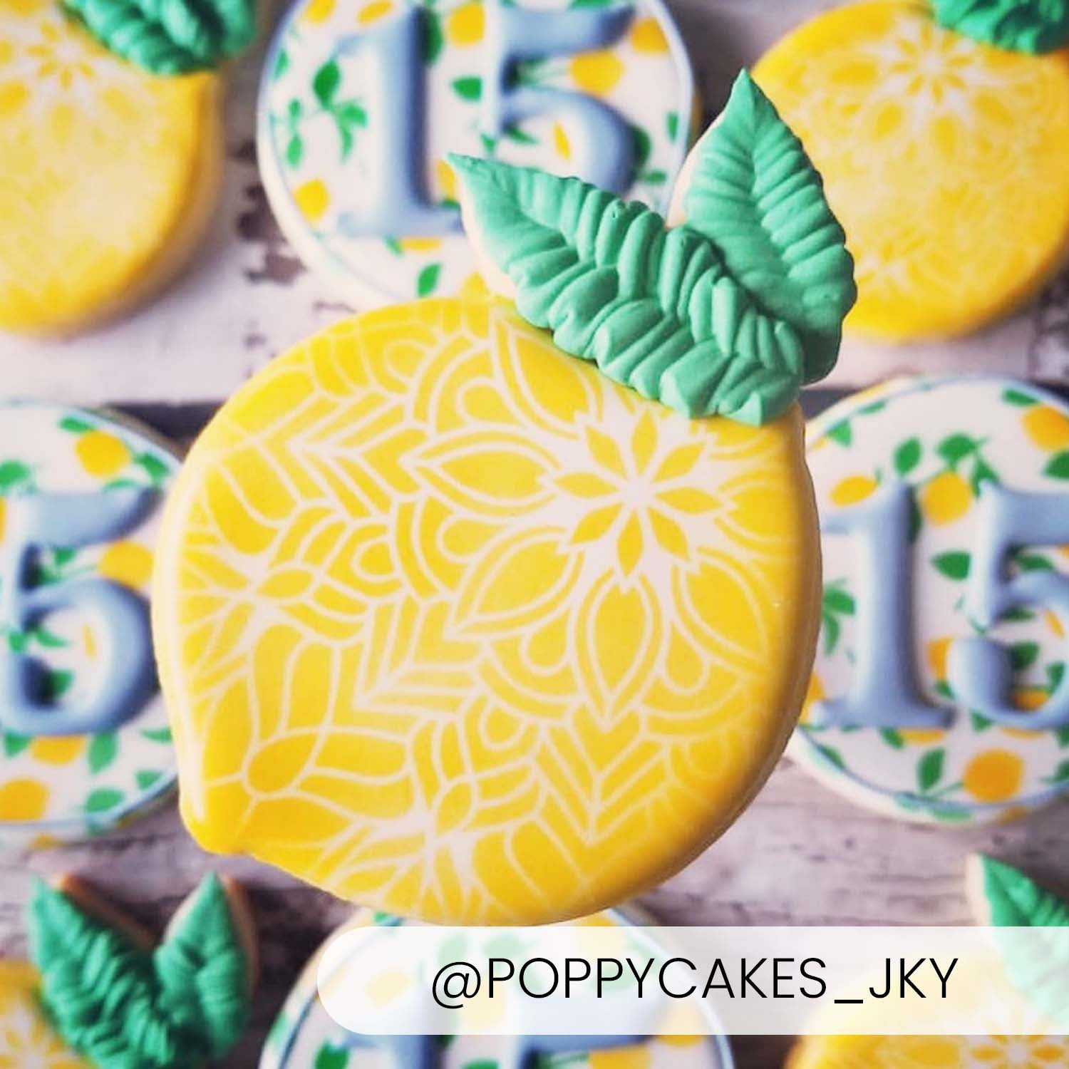 Cookie Cutters Lemon with Leaves Cutter