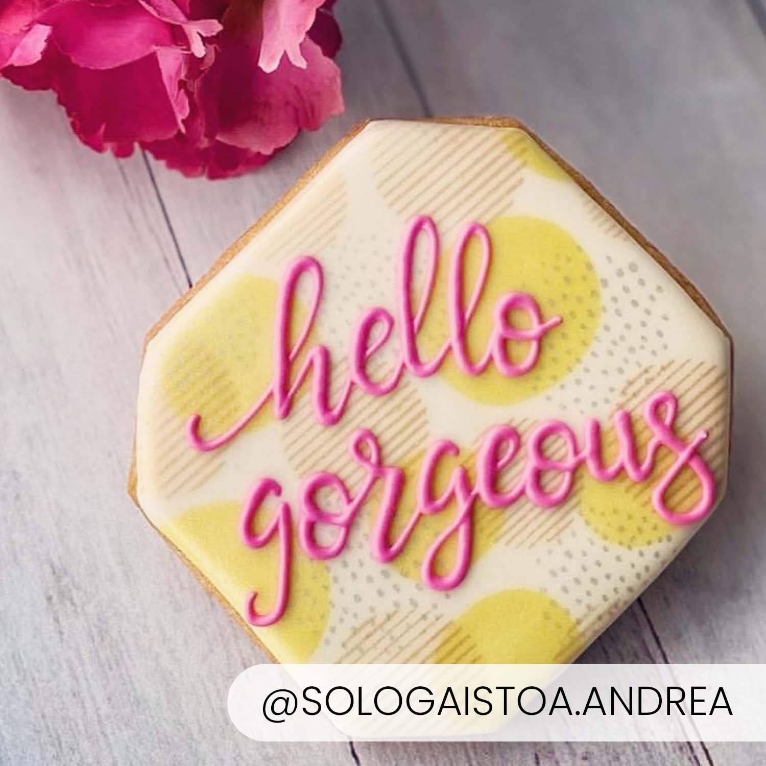 5.5 x 5.5 Stencil Glam Dots 3 Part Stencil