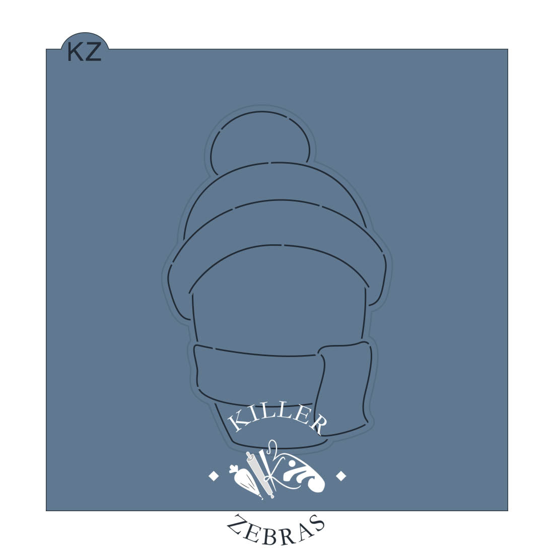 Cookie Cutters Pom Hat Cactus Cutter/Stencil