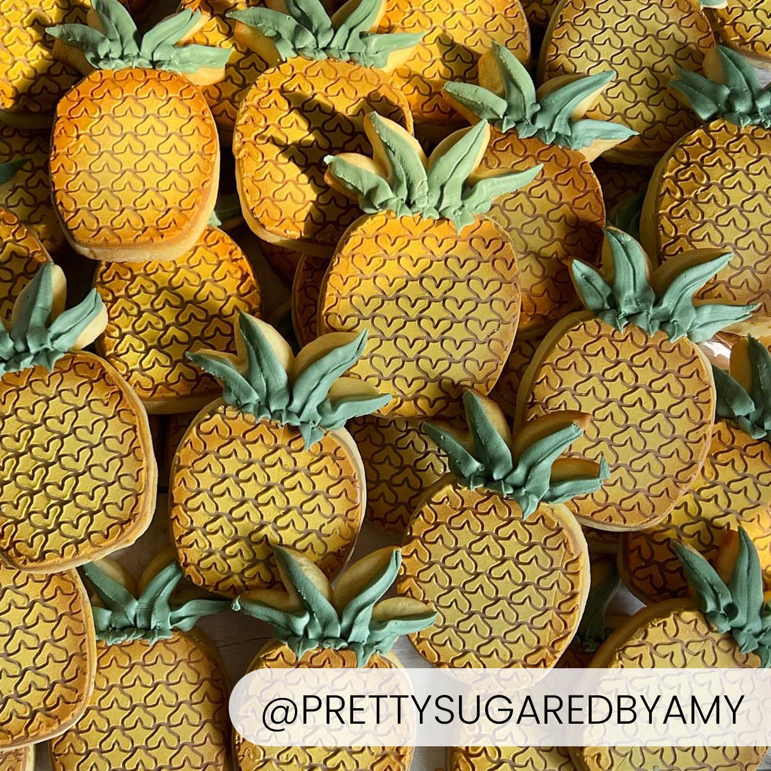 Pineapple Texture – Cookie Stencil