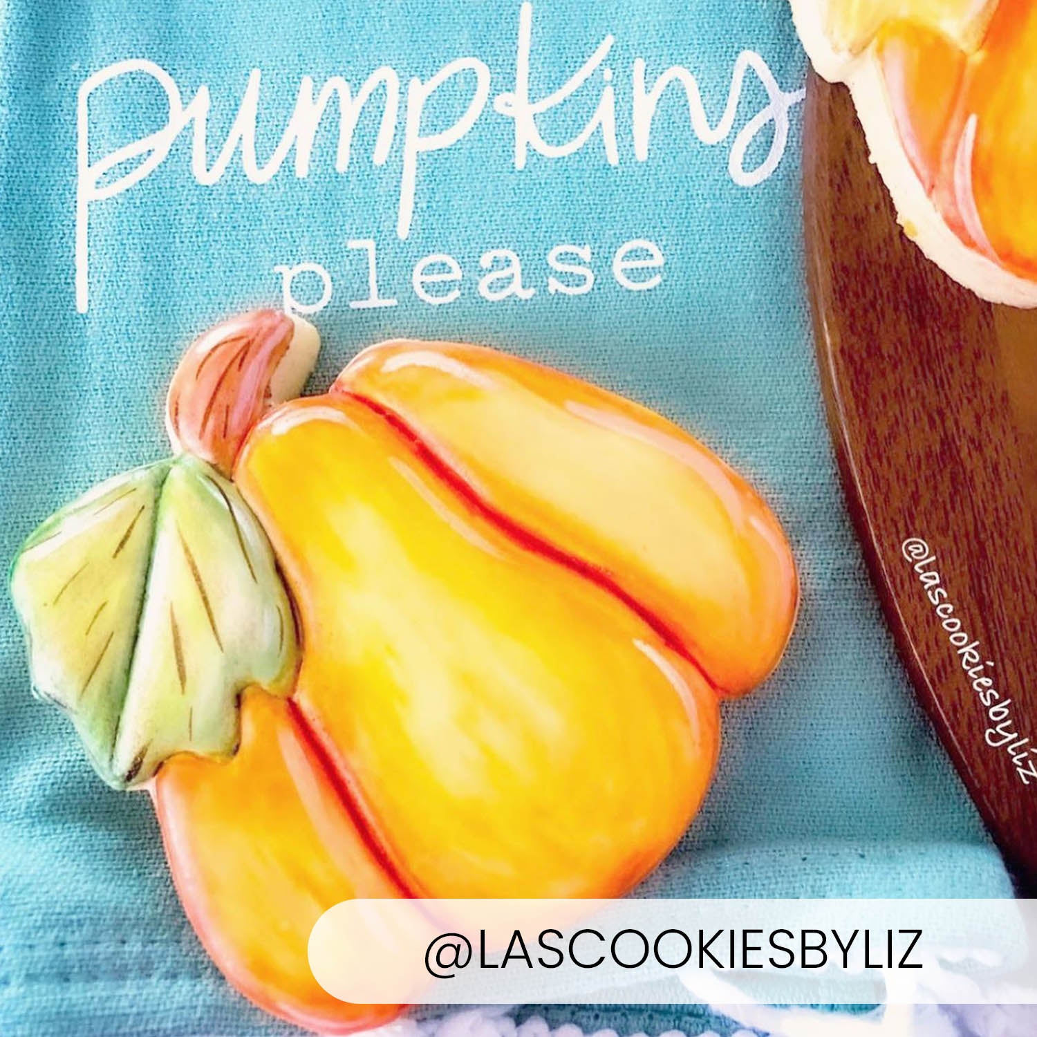 Cookie Cutters Pumpkin with Leaf Cutter/Stencil