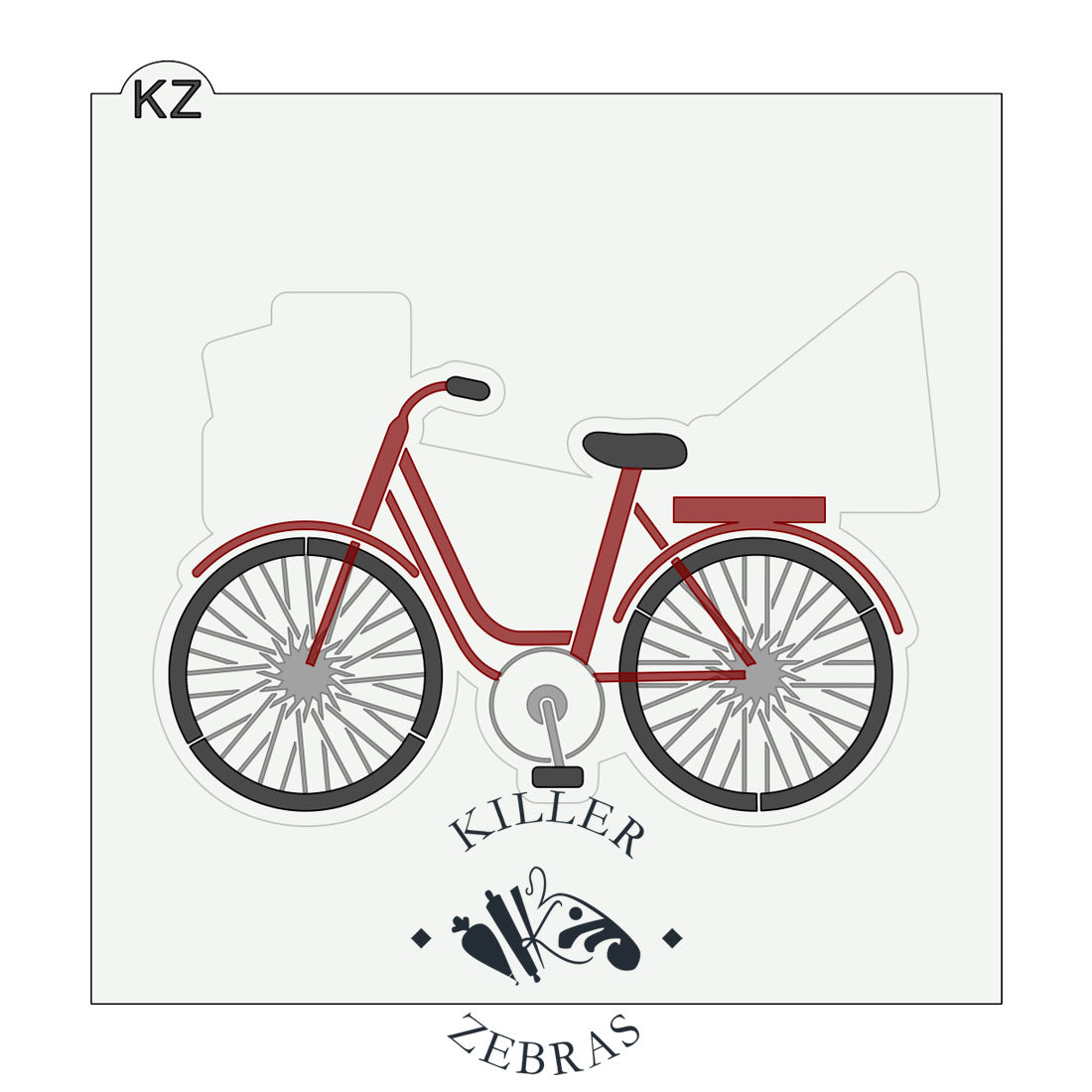 Cookie Cutters McGoo U Bike Cutter/Stencil