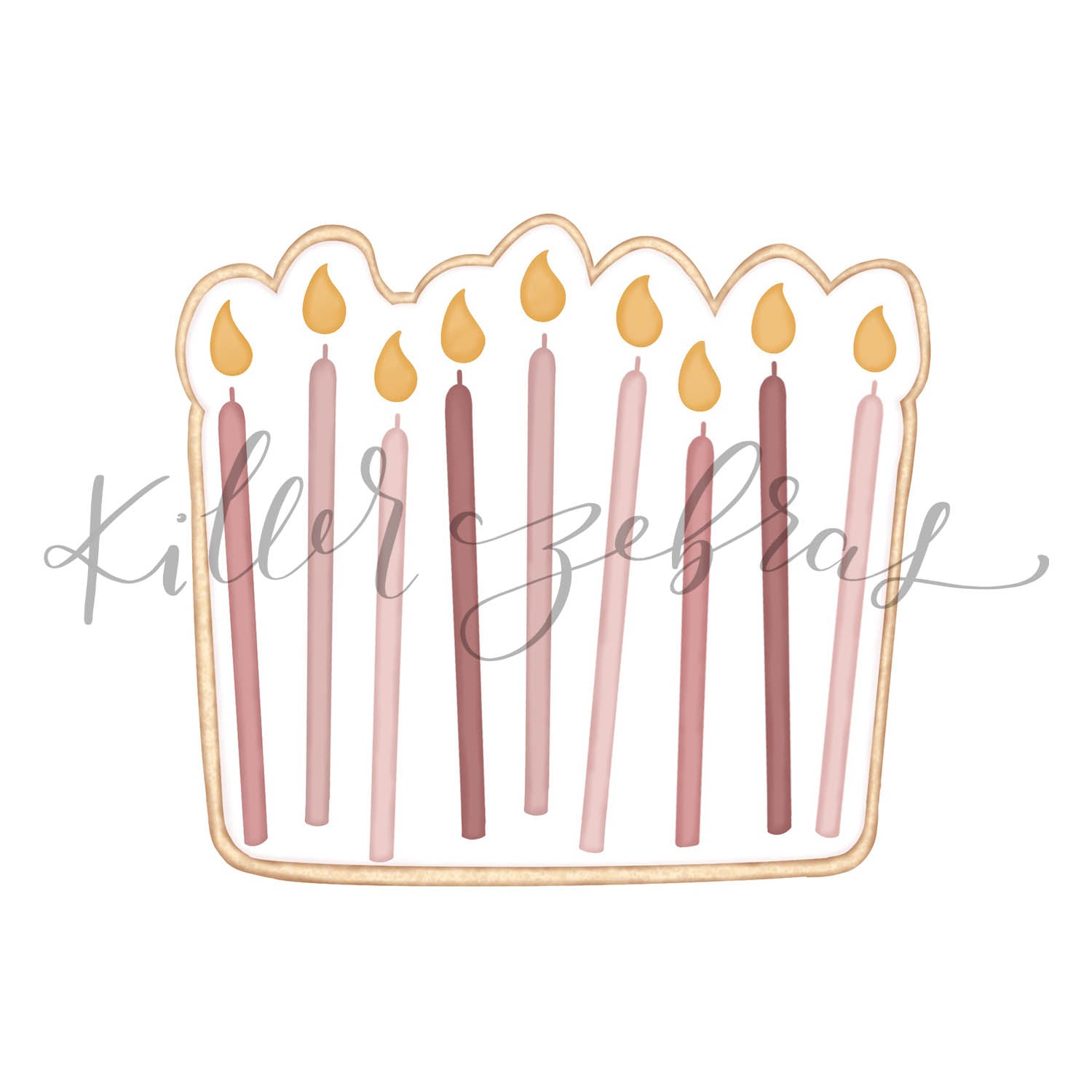Birthday Candles Cutter/Stencil