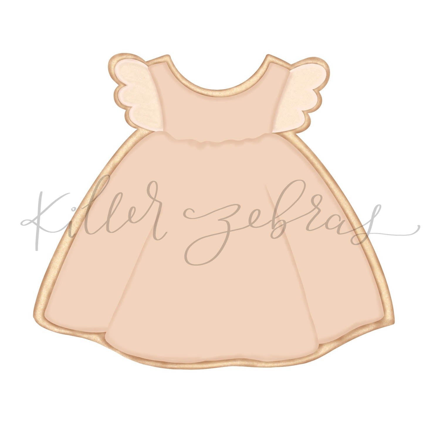Cookie Cutters Ruffle Baby Dress Cutter