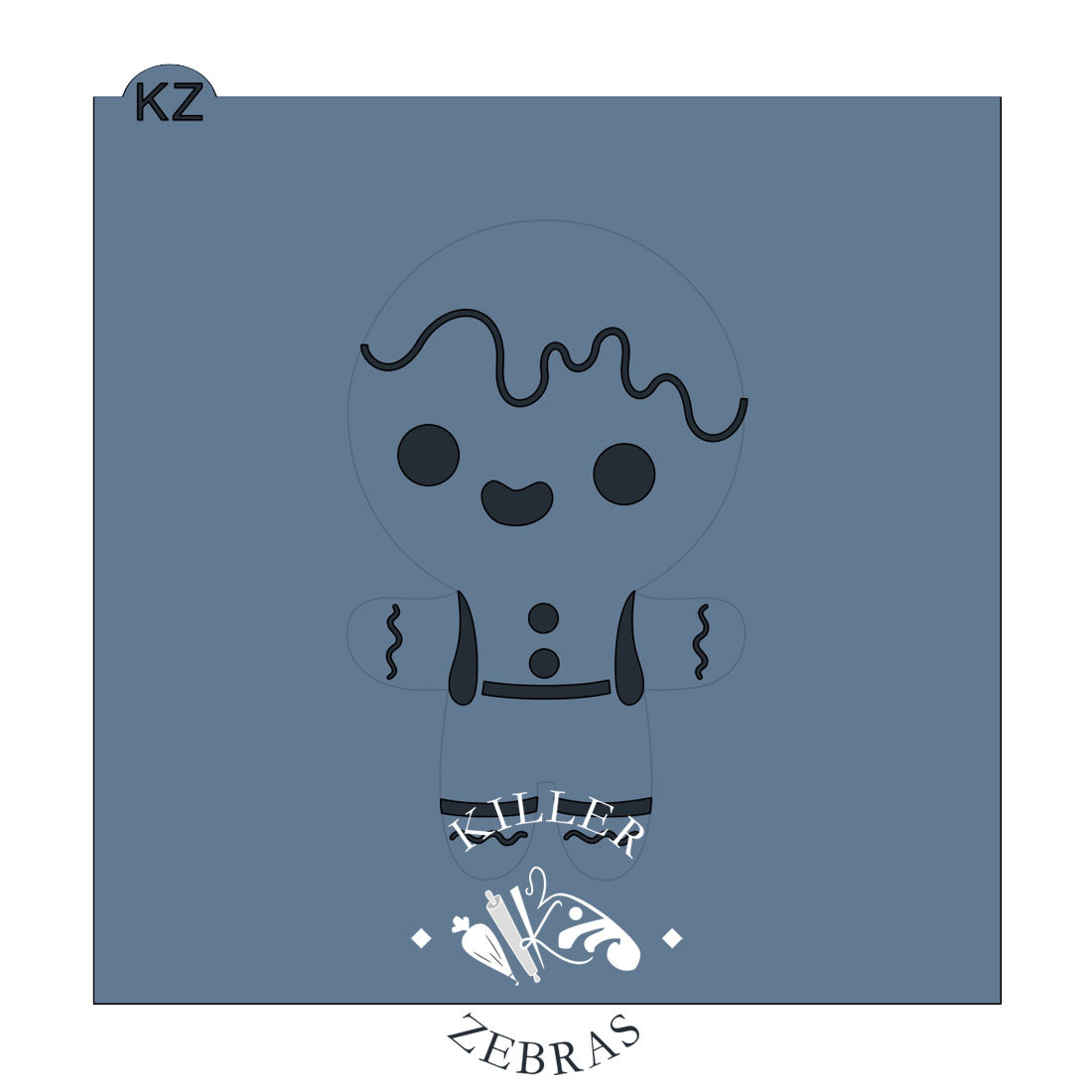 Cookie Cutters Gingerbread Boy Cutter/Stencil