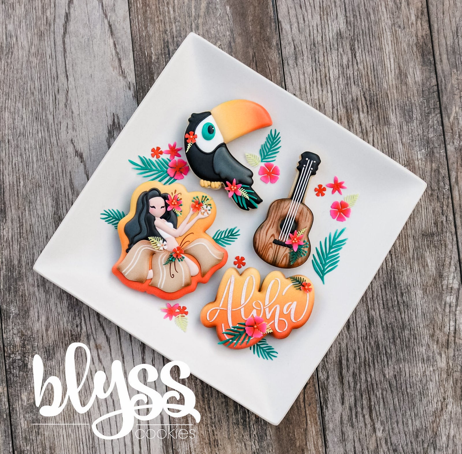 Cookie Cutters Ukulele – Cookie Cutter & Stencil Set