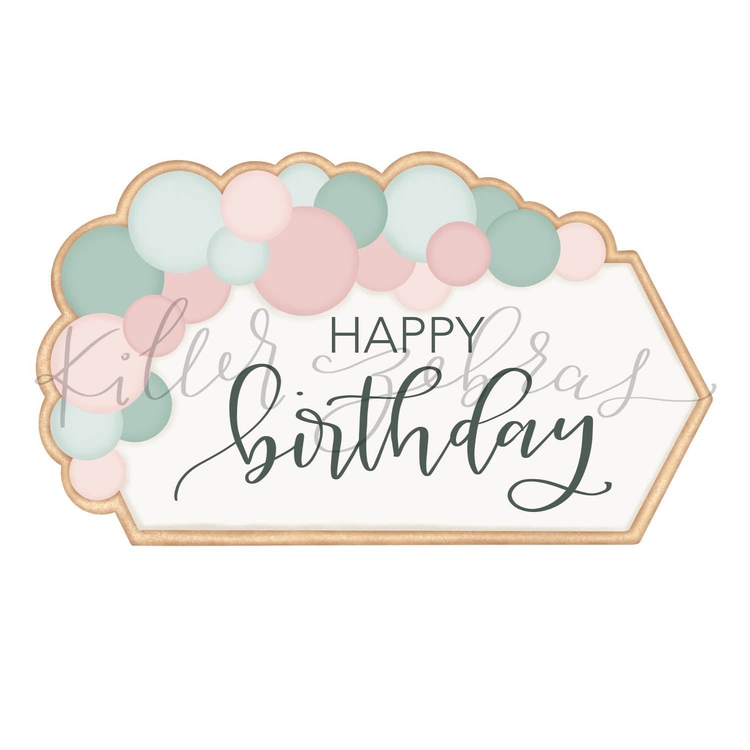 Cookie Cutters Jane Balloon Arch Cutter/Stencil