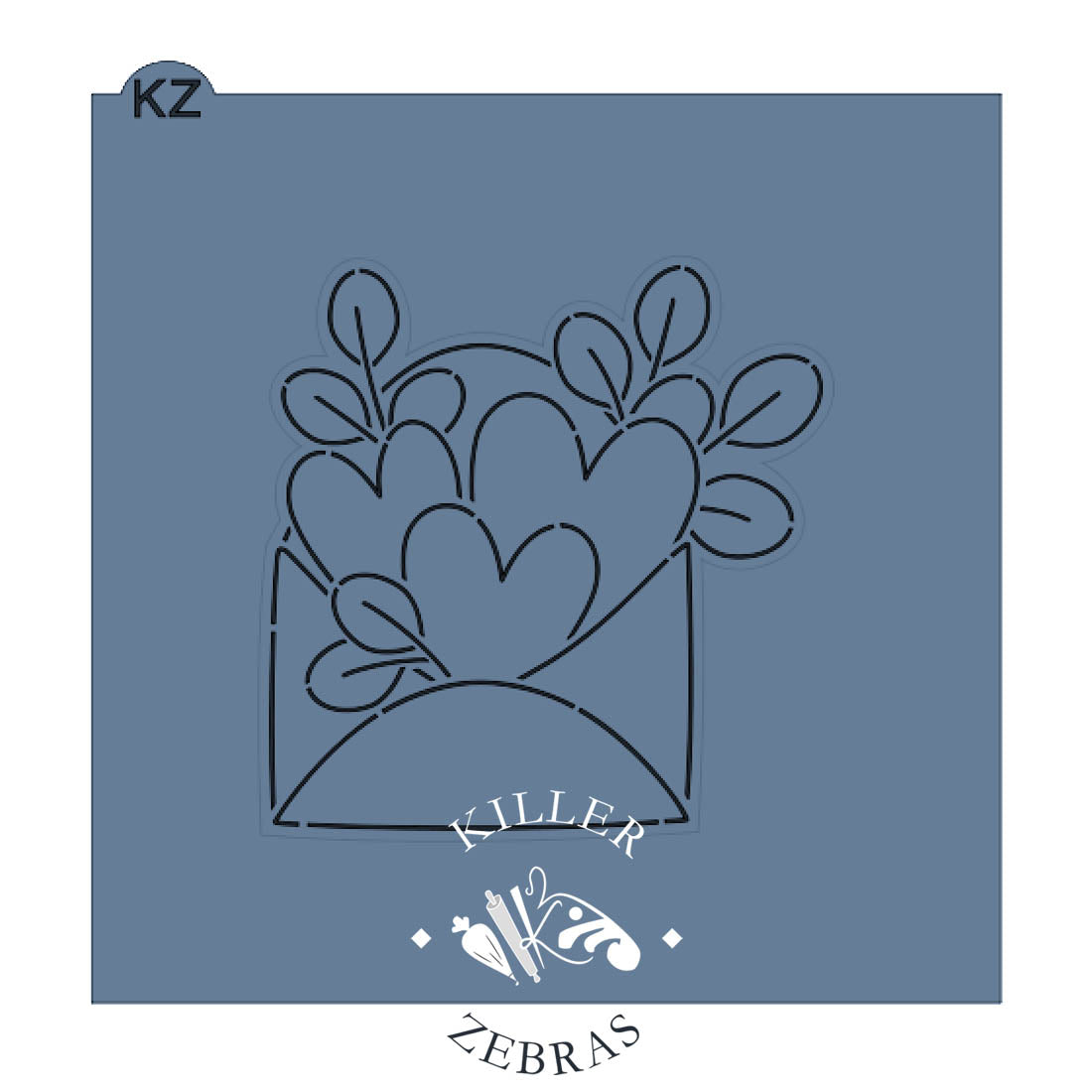 Cookie Cutters Love Letter Cutter/Stencil