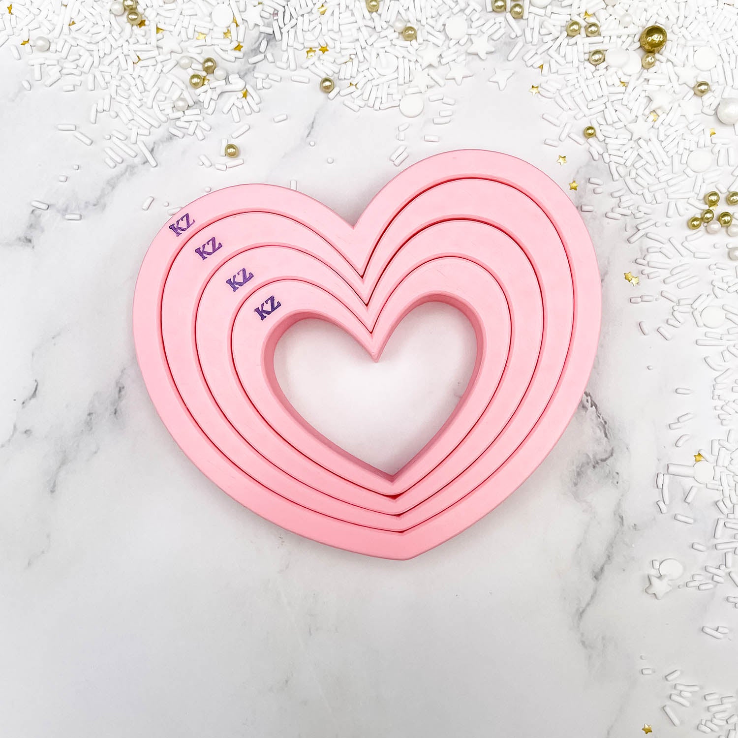 Cookie Cutters Nesting Hearts Cutter Set