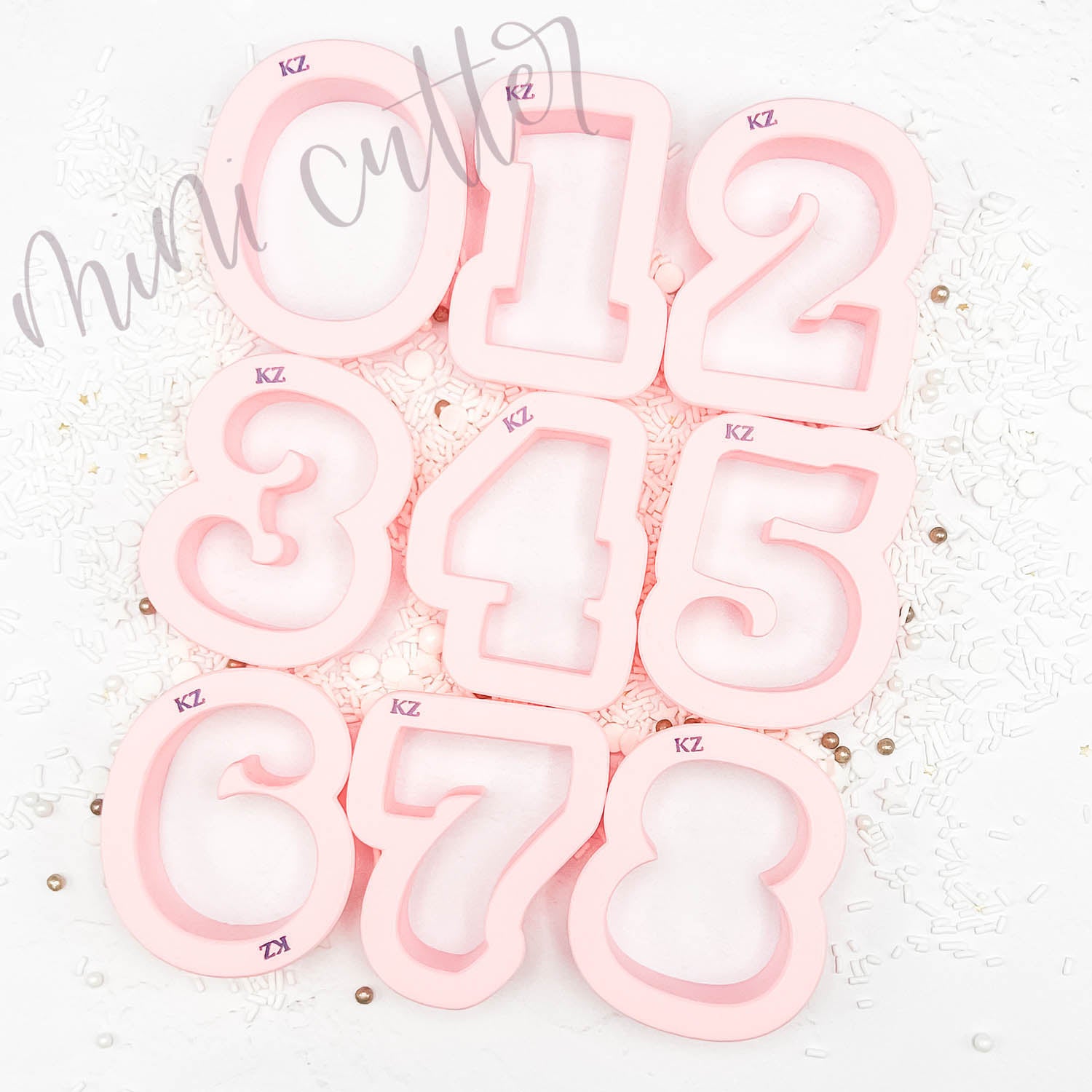 Cookie Cutters Number Mini Cutters