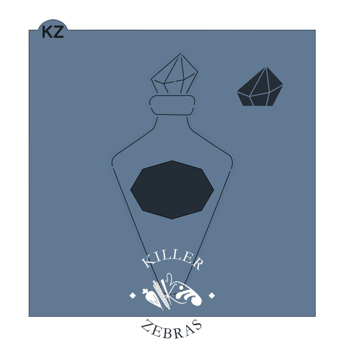 Cookie Cutters Potion Bottle (Style 3) Cutter/Stencil