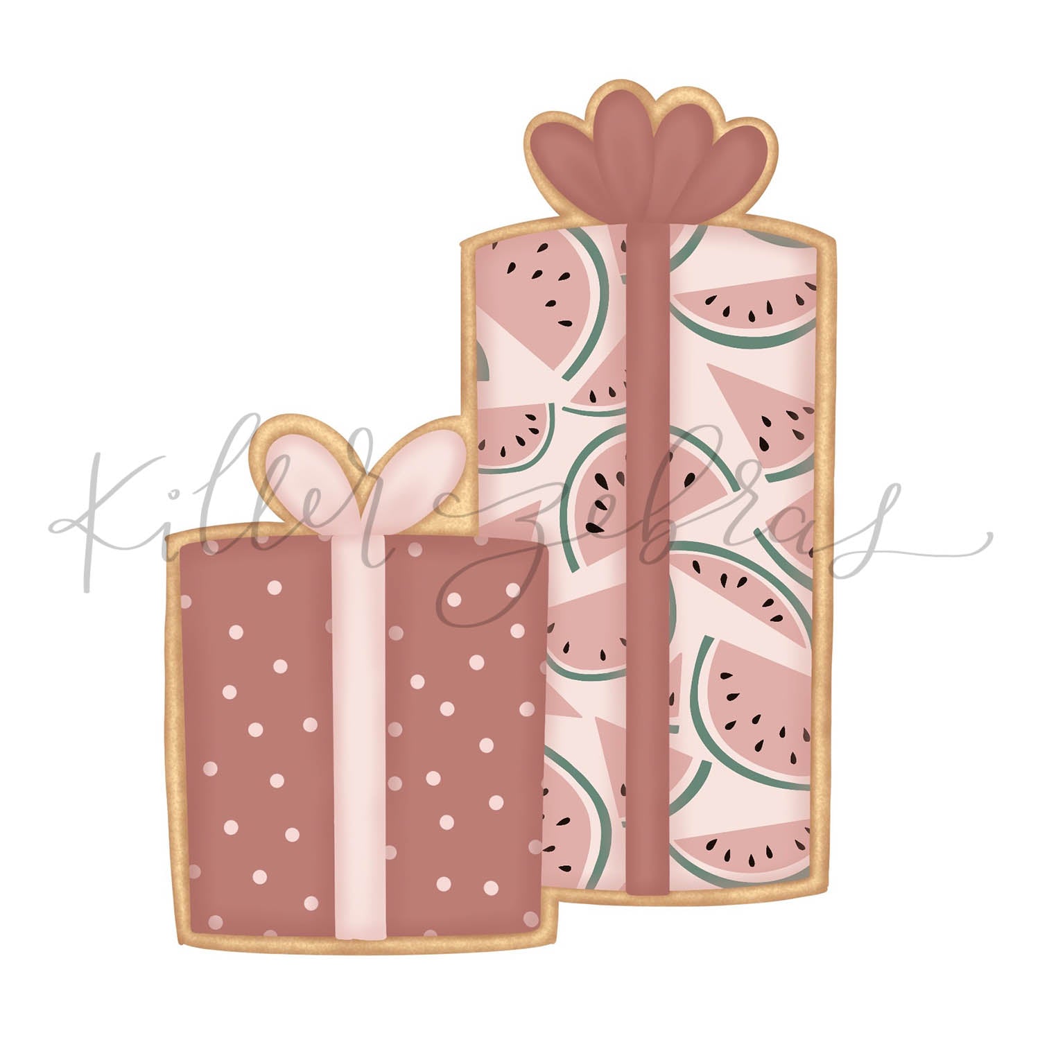 Cookie Cutters Birthday Presents – Cookie Cutter & Stencil Set