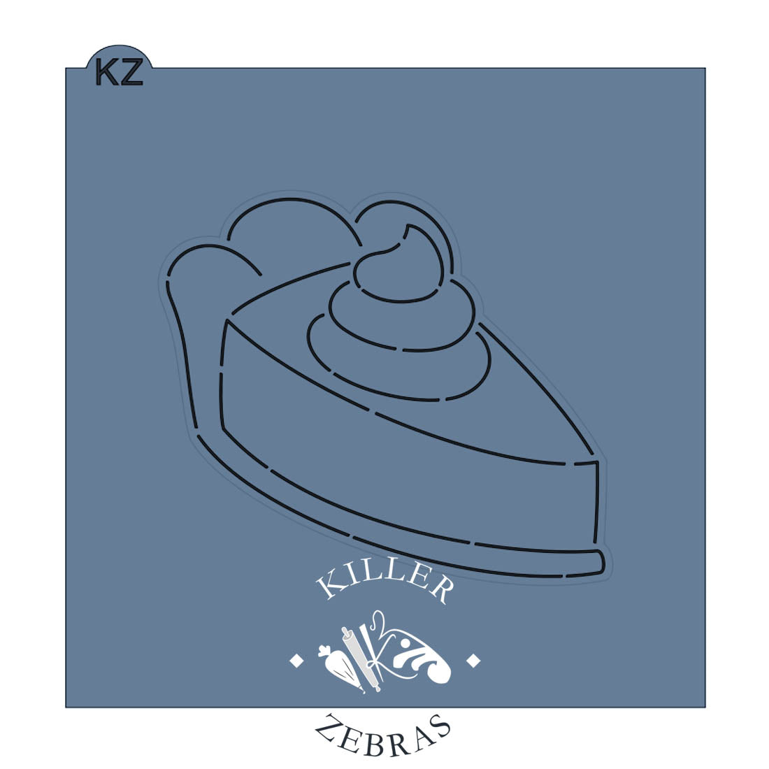 Cookie Cutters Pumpkin Pie Slice – Cookie Cutter & Stencil Set