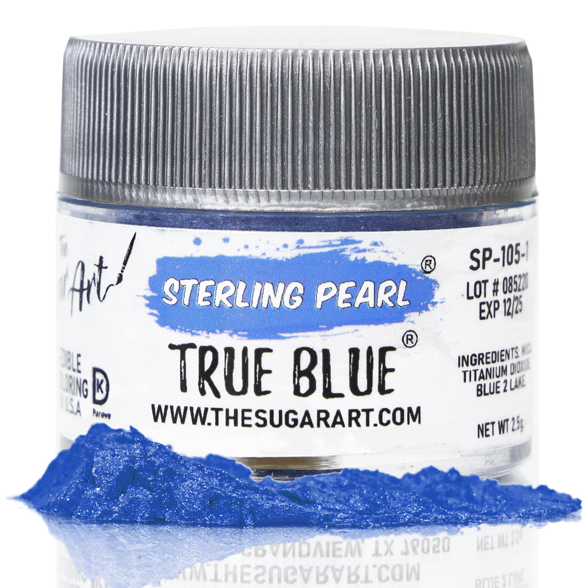 Luster Dust TRUE BLUE Luster Dust - Sterling Pearl