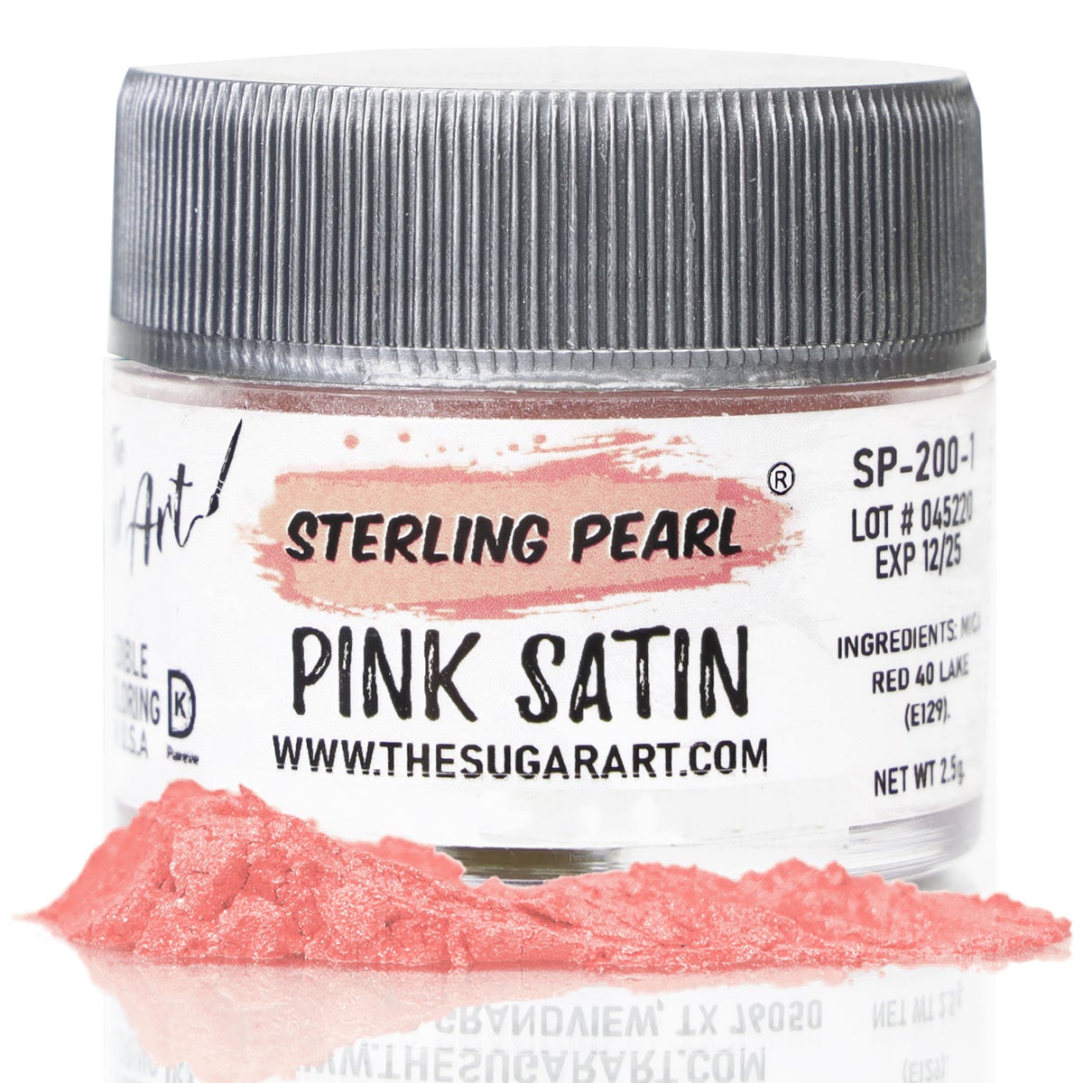 Luster Dust PINK SATIN Luster Dust - Sterling Pearl