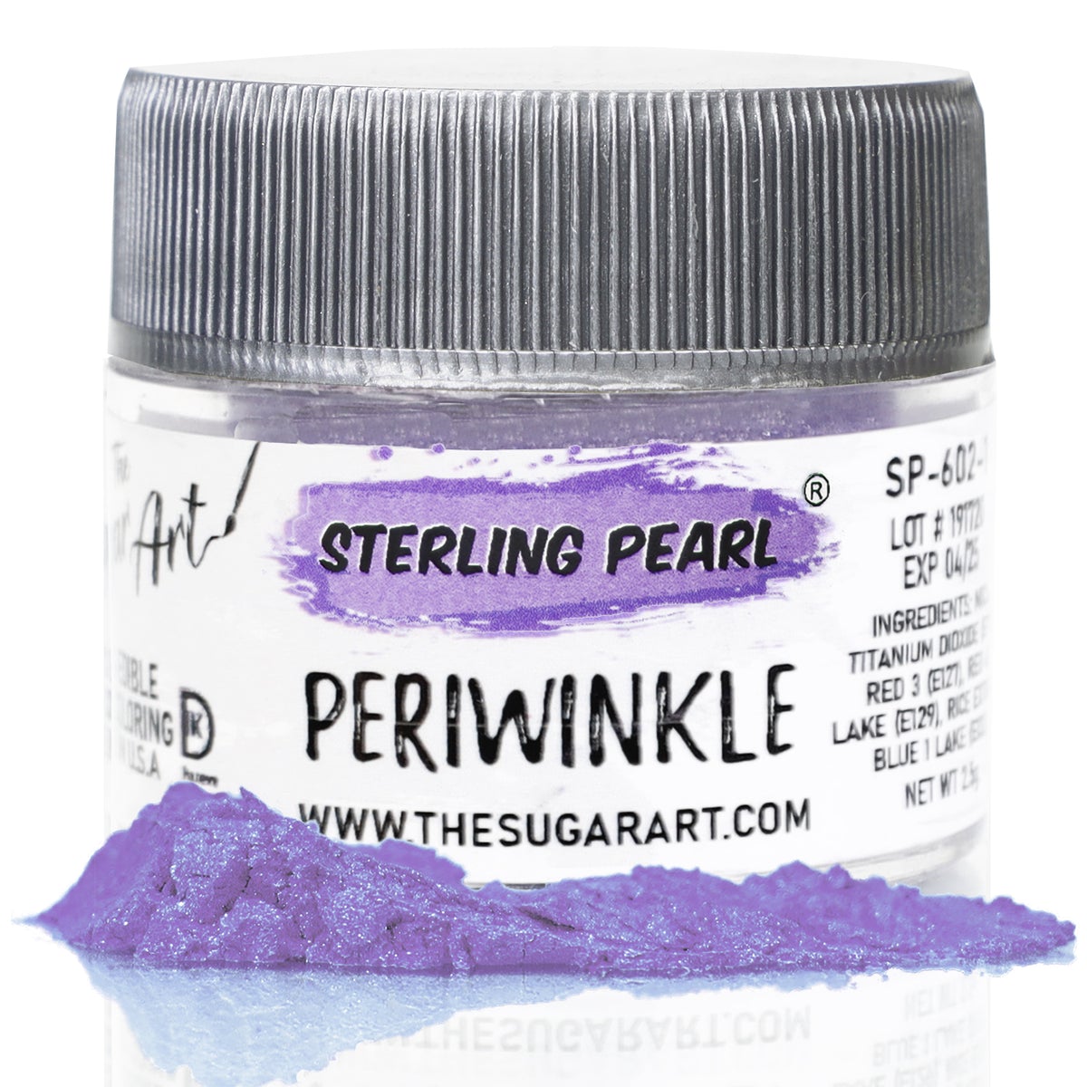 Luster Dust PERIWINKLE Luster Dust - Sterling Pearl