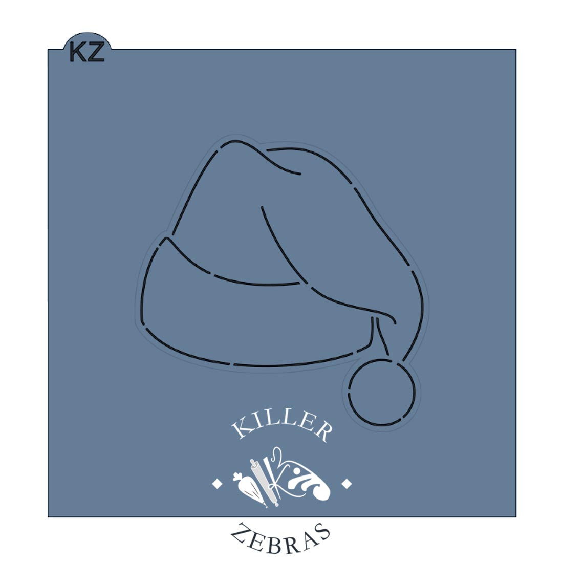 Cookie Cutters Santa Hat Cutter/Stencil