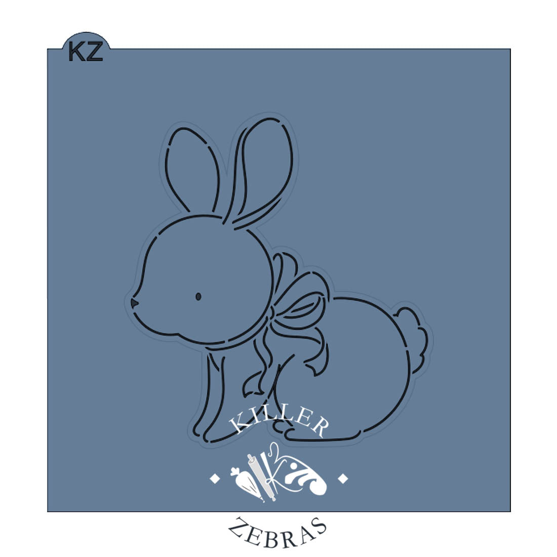 Cookie Cutters Sweet Bunny Style 2 Cutter/Stencil