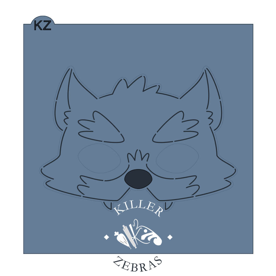 Cookie Cutters Werewolf Mask Cutter/Stencil