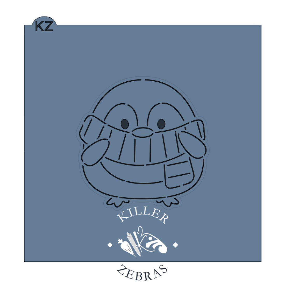 Cookie Cutters Winter Penguin (Style 3) Cutter/Stencil