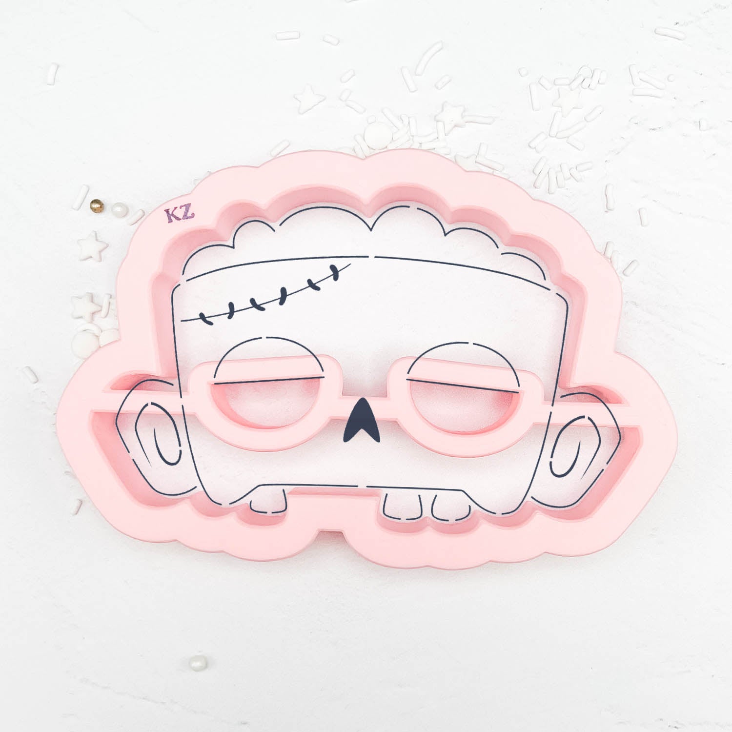 Zombie Mask Cutter/Stencil