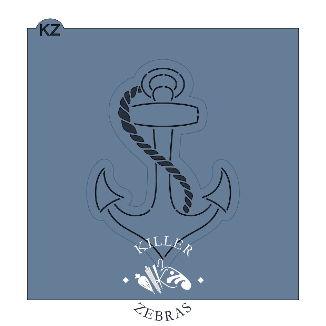 Cookie Cutters Anchor Cutter/Stencil