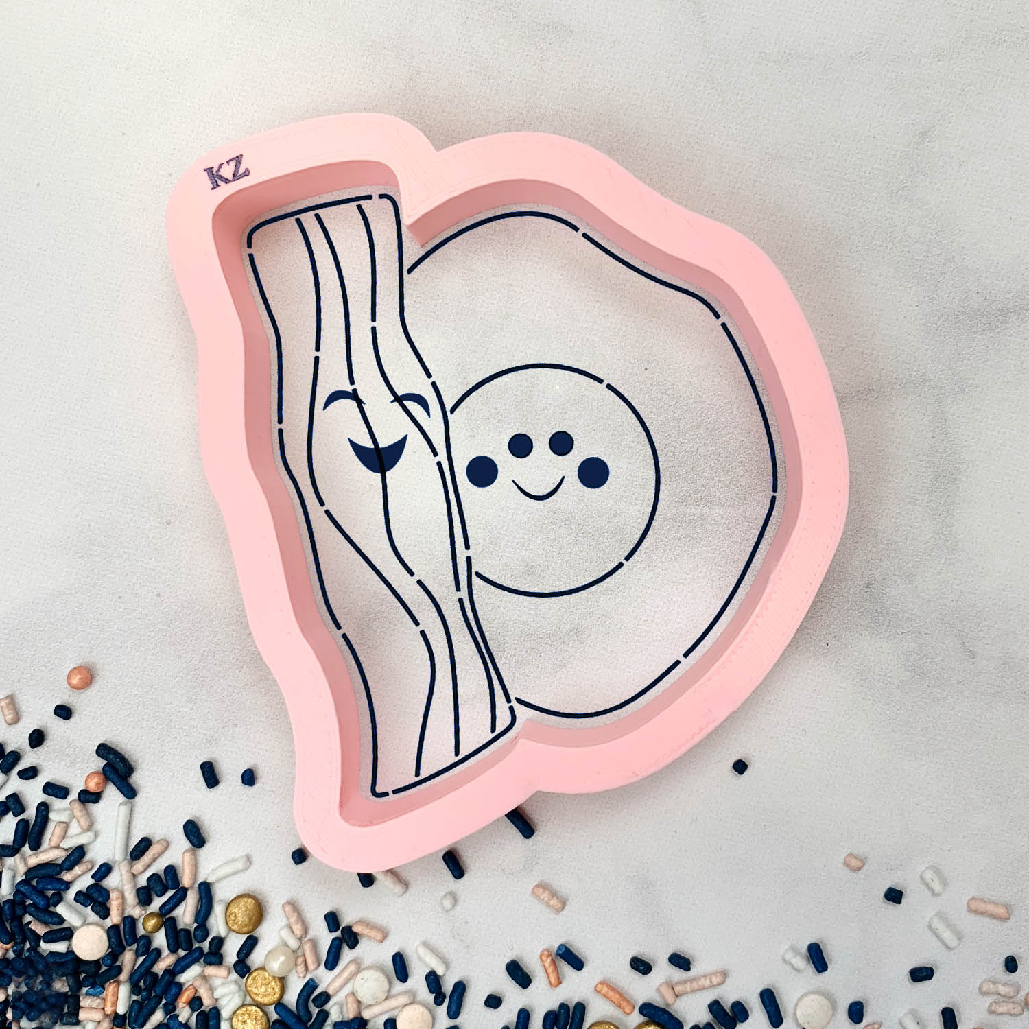 Cookie Cutters Bacon & Eggs Cutter/Stencil