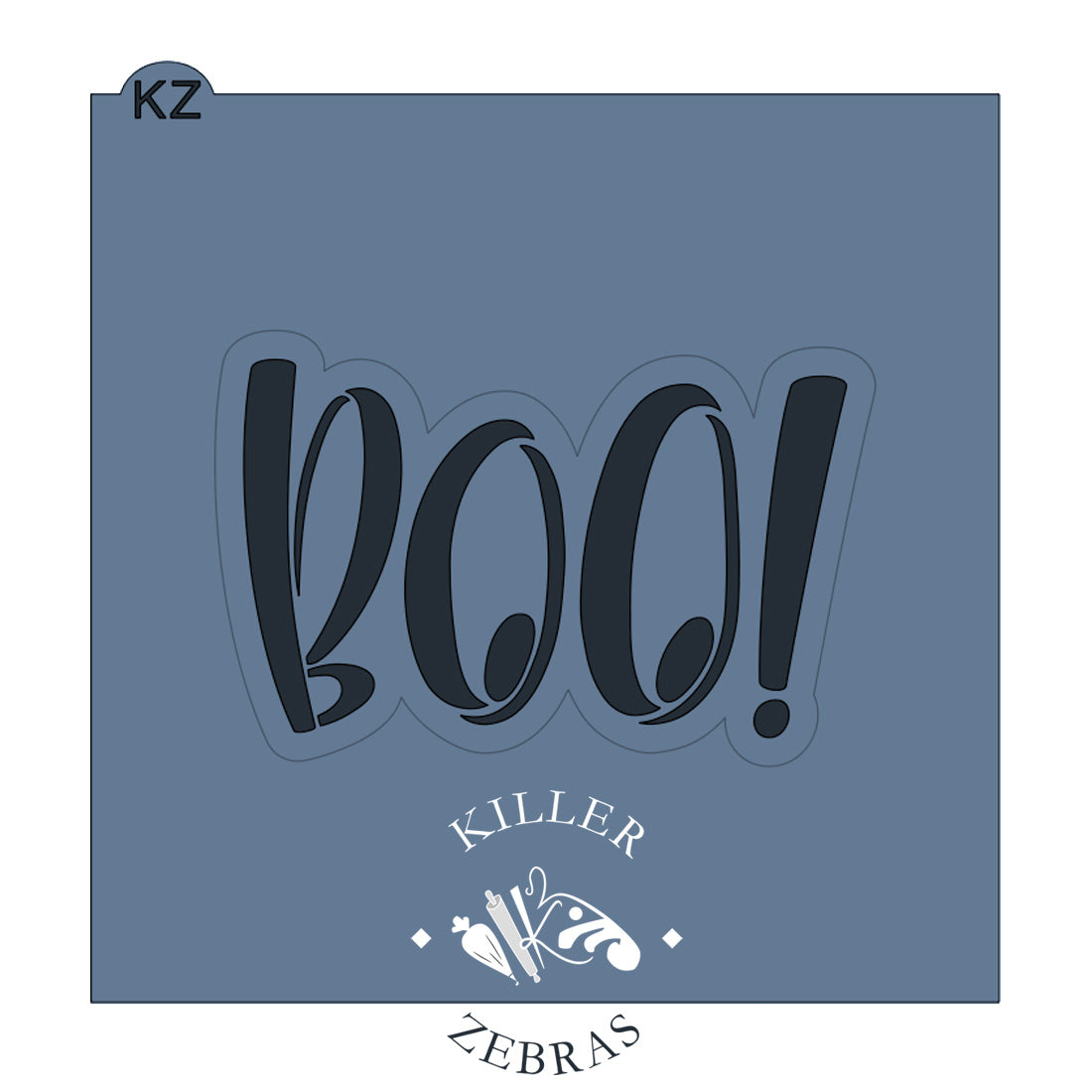 BOO! Hand Lettered
