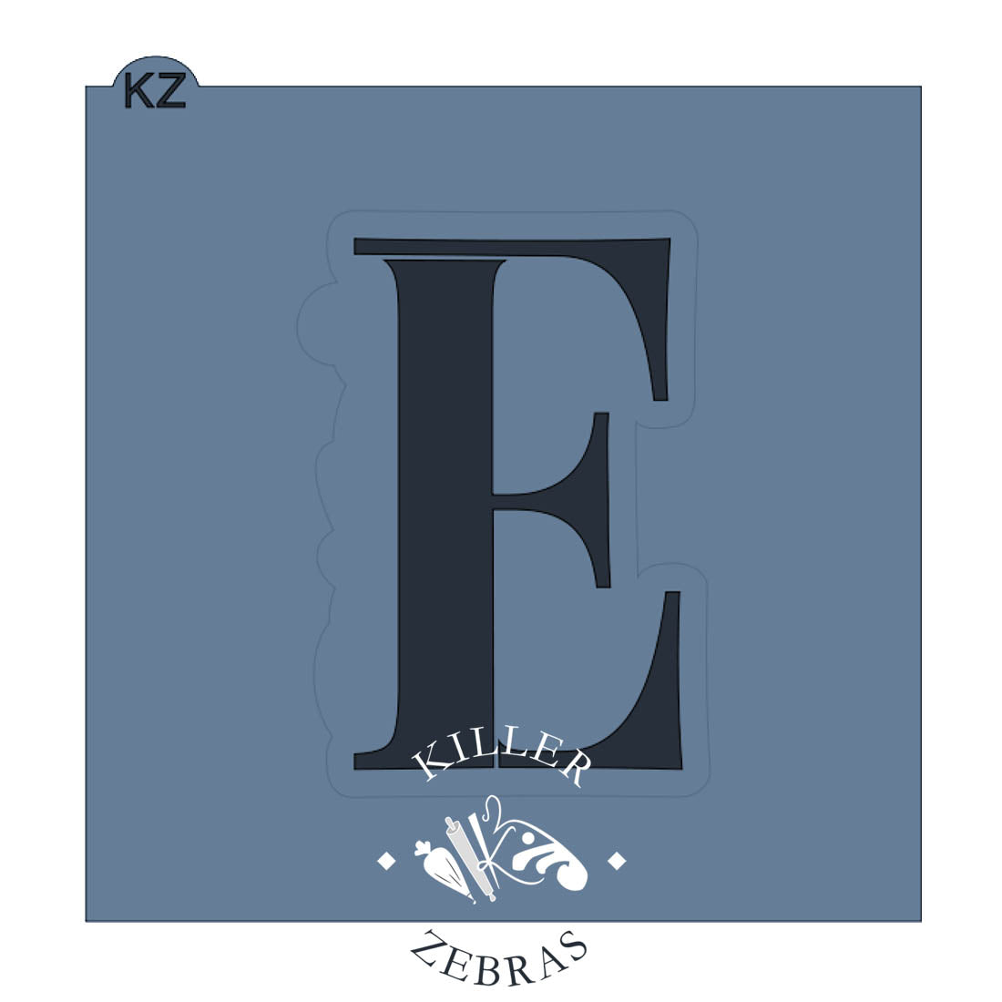 Cookie Cutters Floral LOVE Cutter/Stencil Set