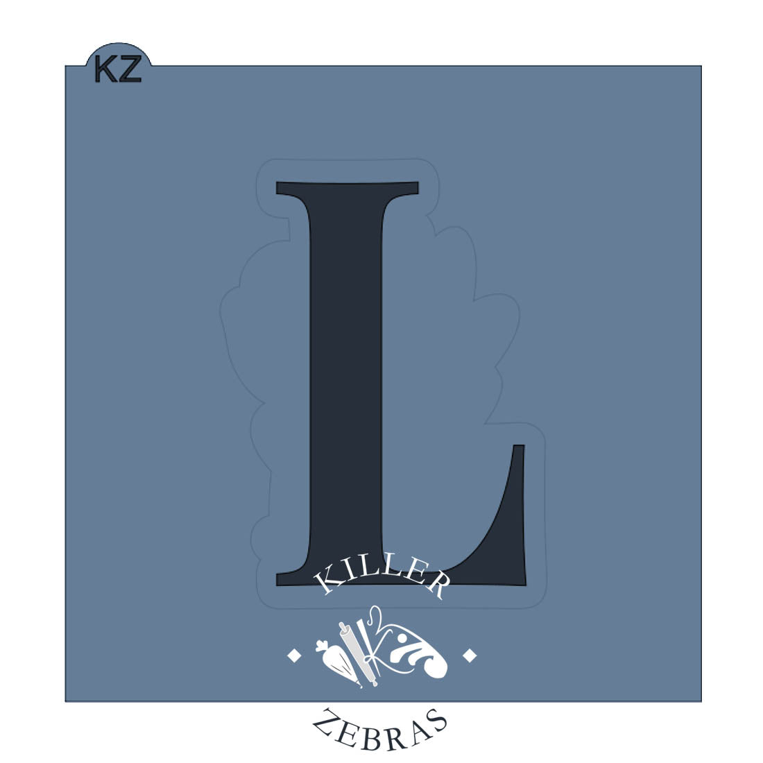 Cookie Cutters Floral LOVE Cutter/Stencil Set