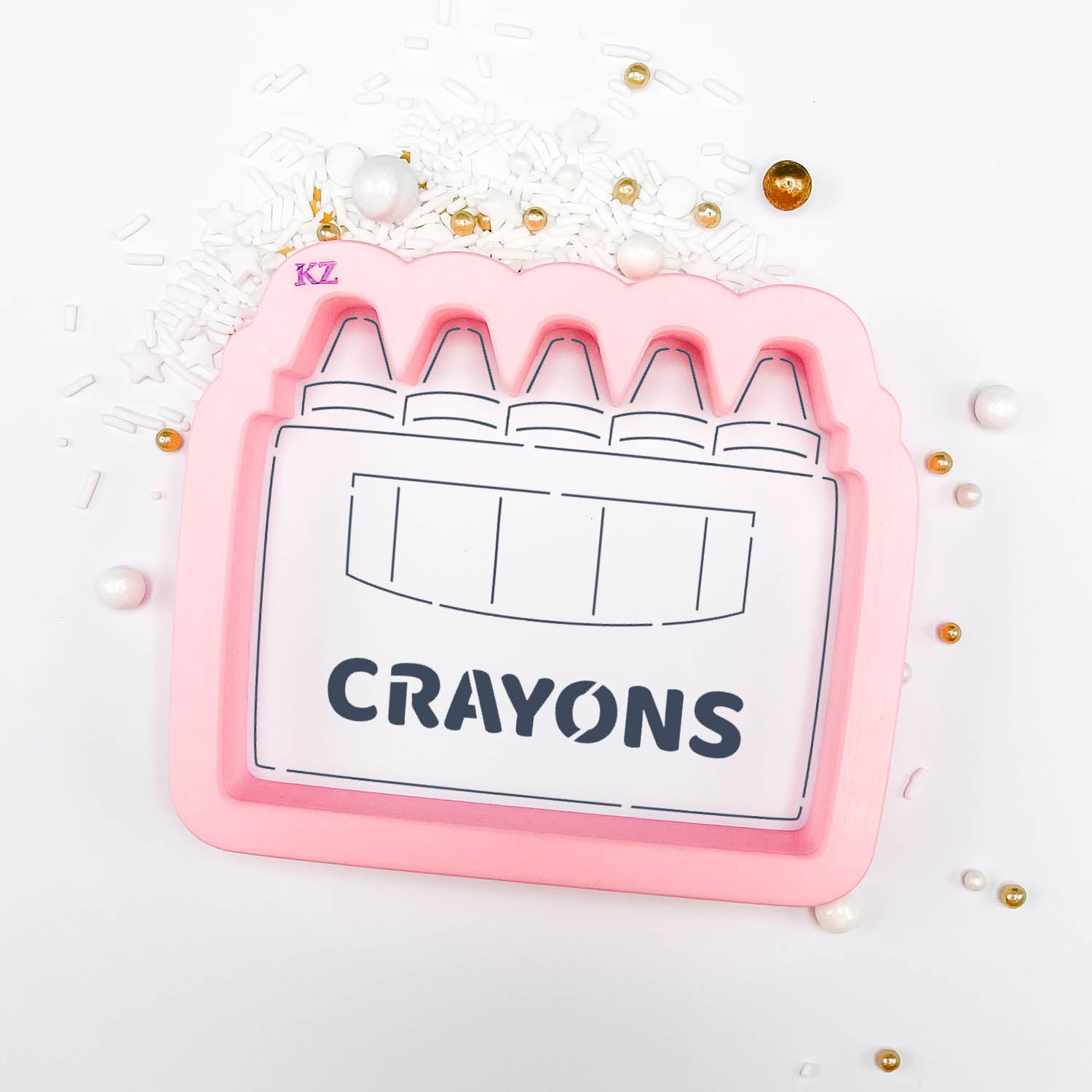 Box of Crayons Cutter/Stencil