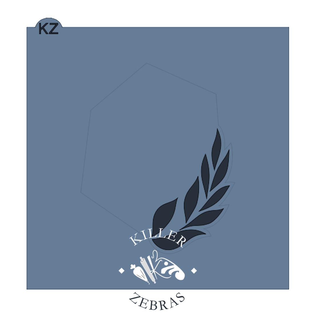 Cookie Cutters Calla Botanical Plaque Cutter/Stencil