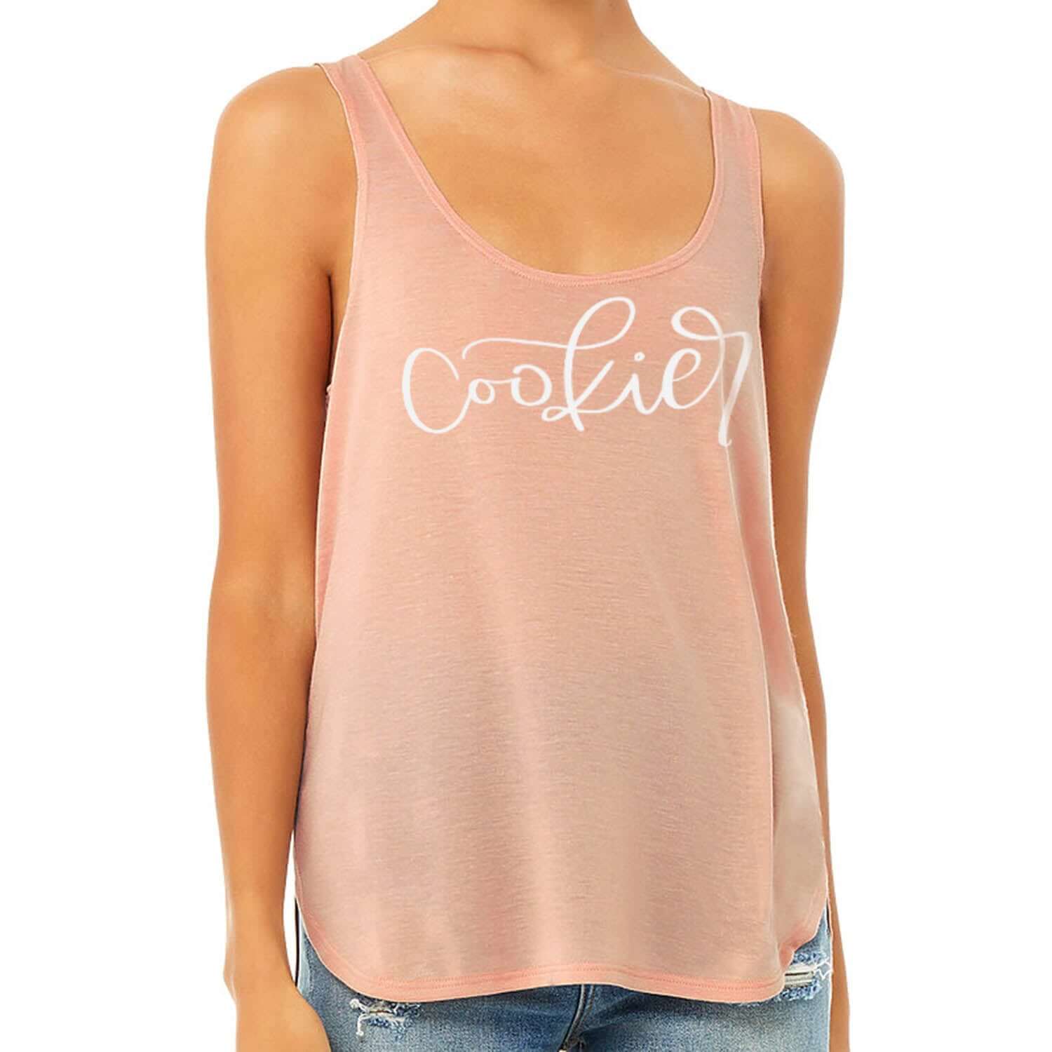 Shirts Cookier Flowy Side Slit Tank