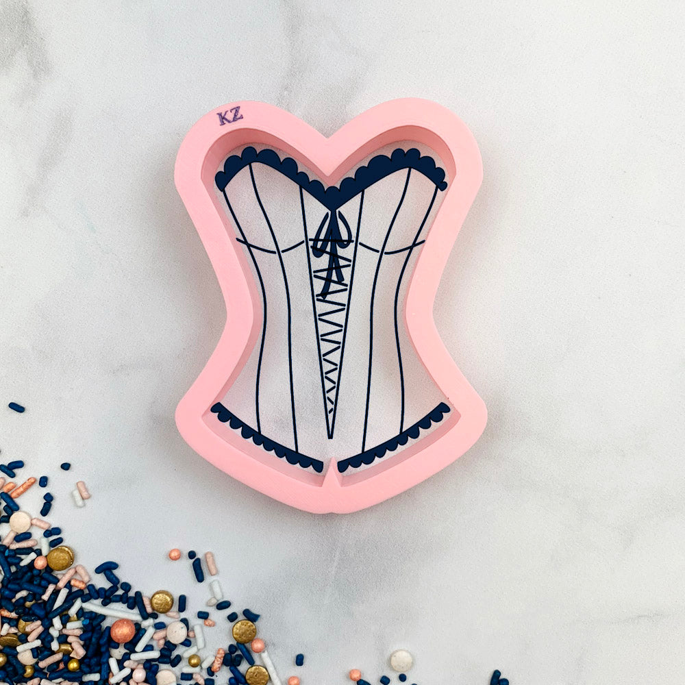 Cookie Cutters Corset Cutter/Stencil Set