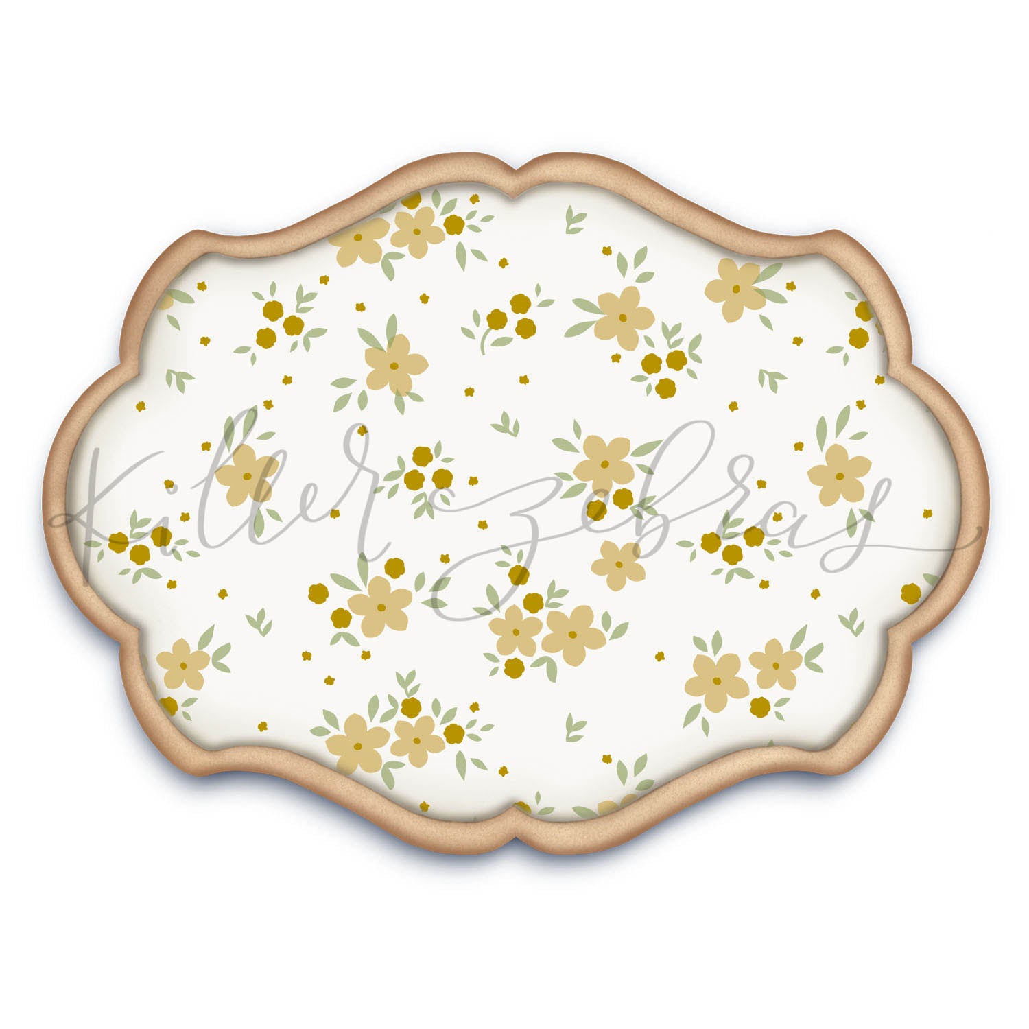 5.5 x 5.5 Stencil Ditzy Flowers 3 Part Stencil