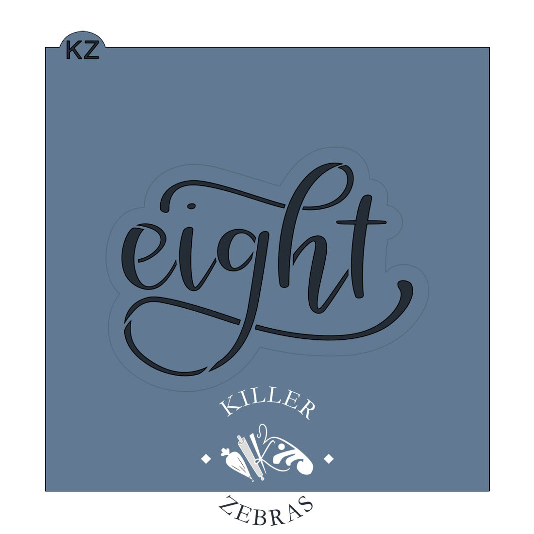 Cookie Cutters Eight Cutter/Stencil