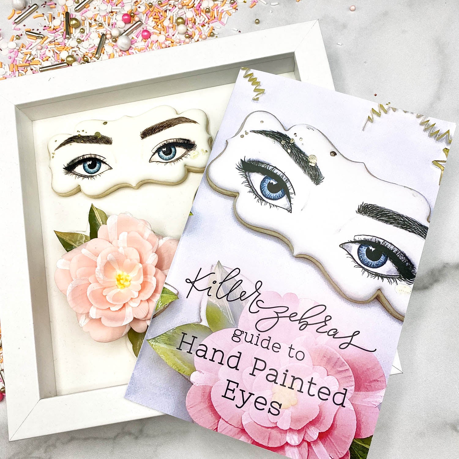 5.5 x 5.5 Stencil Guide to Hand Painted Eyes