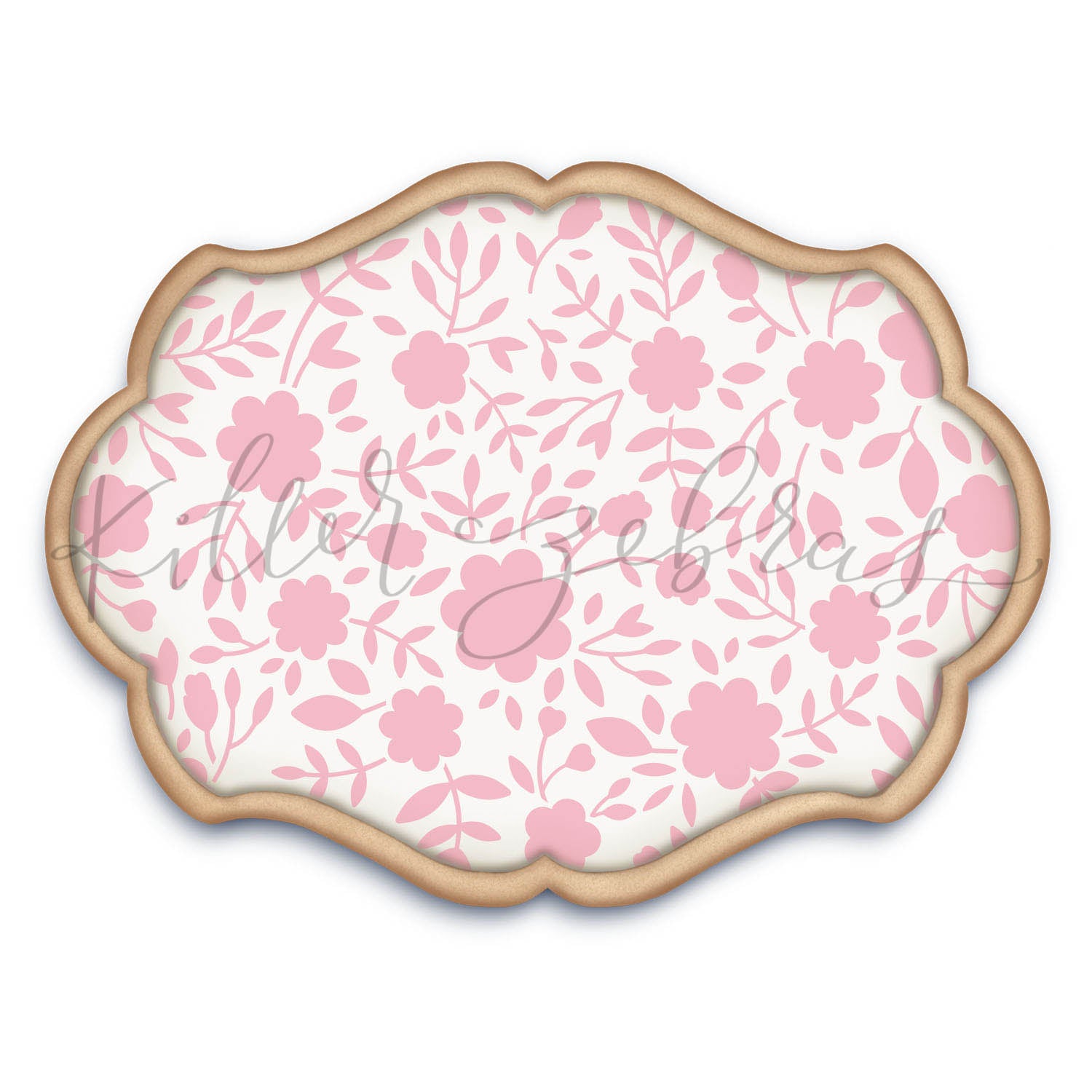 5.5 x 5.5 Stencil Flower Bomb Stencil