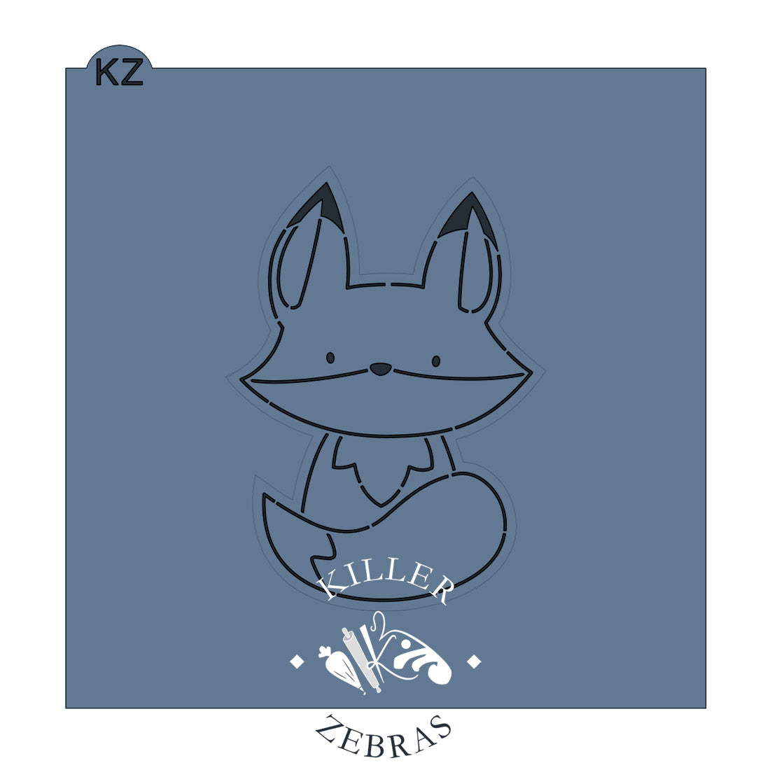 Cookie Cutters Fox Cutter/Stencil