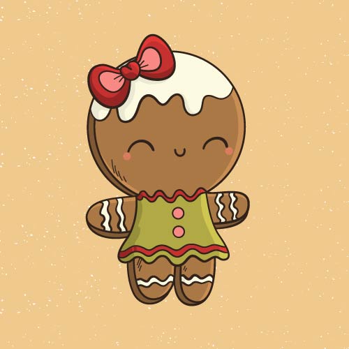 Cookie Cutters Gingerbread Girl Cutter/Stencil