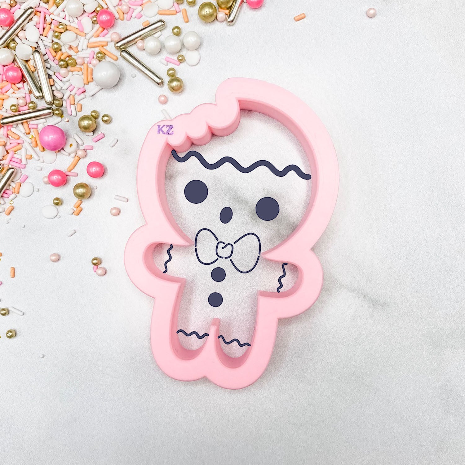 Cookie Cutters Gingerbread Boy with Bite Cutter/Stencil