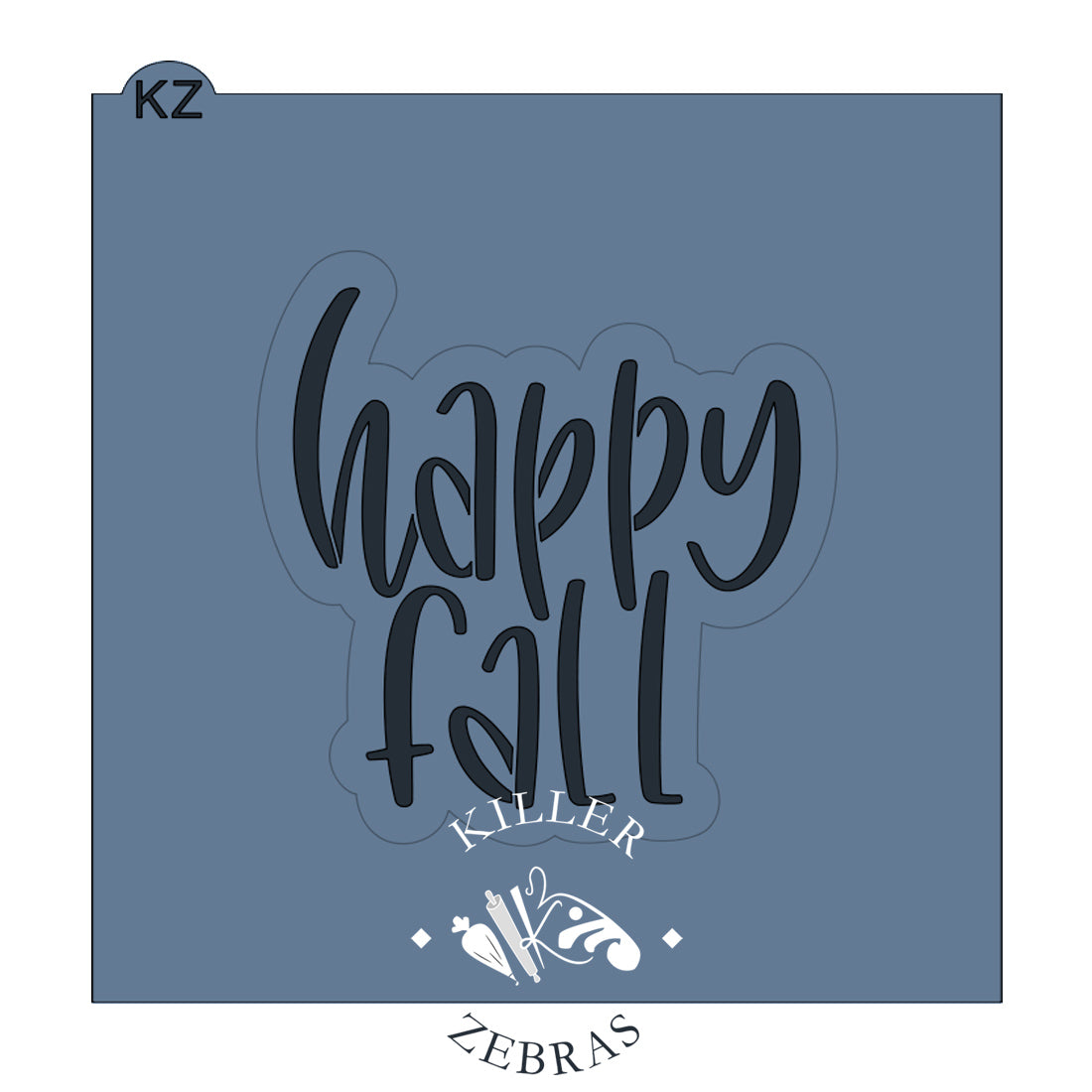 Happy Fall Hand Lettered