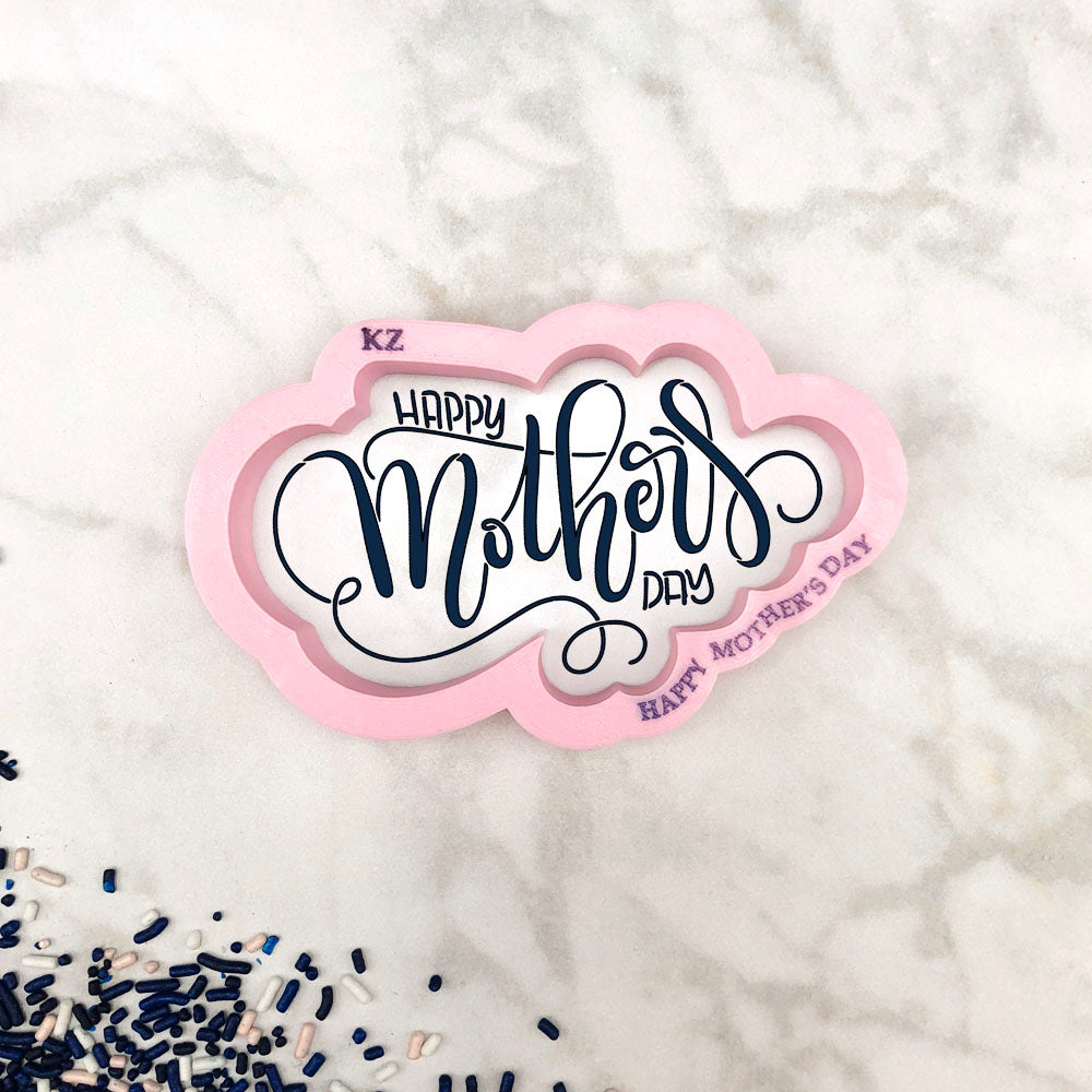 Happy Mother's Day Hand Lettered