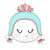 Snowball with Pom Hat Cutter/Stencil