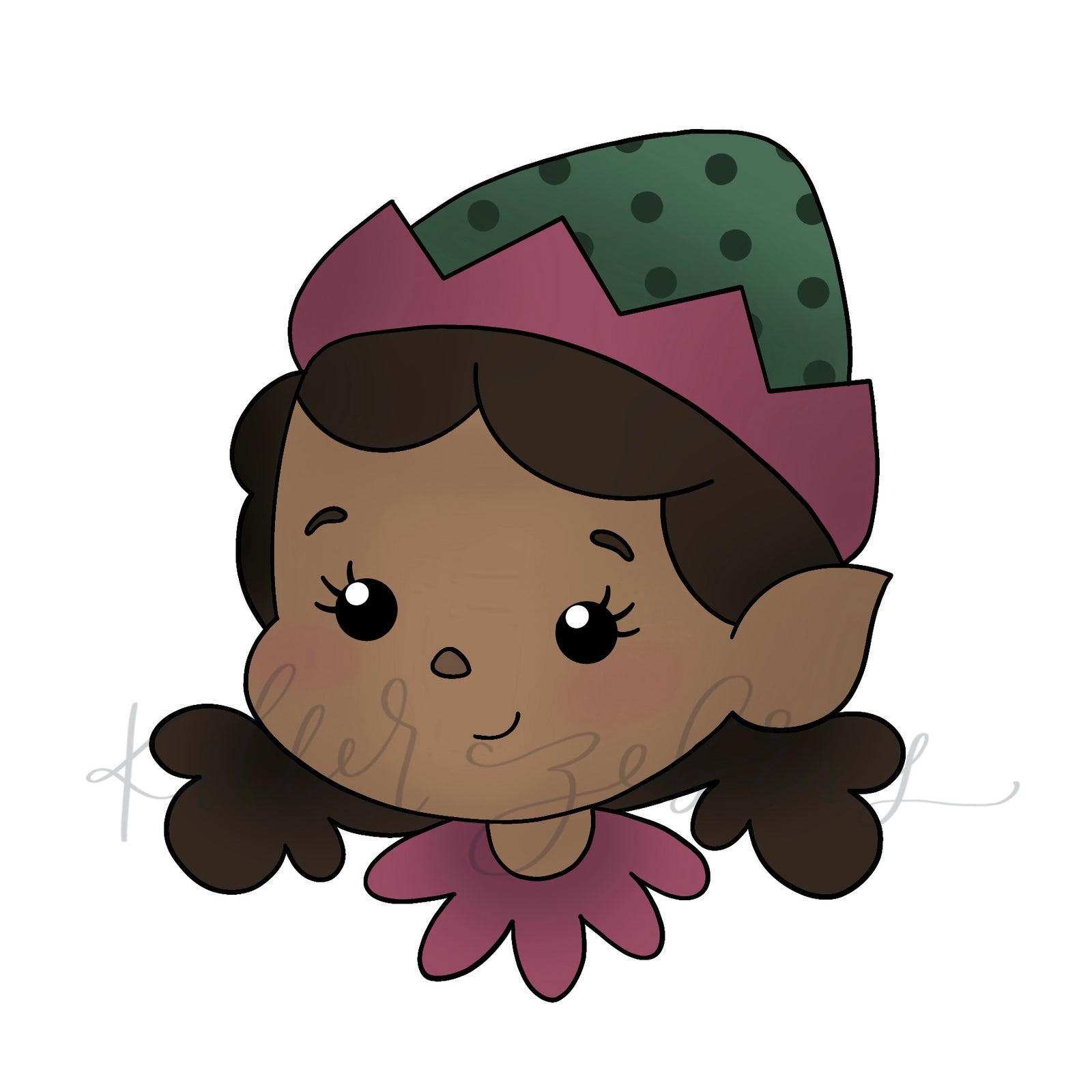 Cookie Cutters Girl Elf 2021 Cutter/Stencil