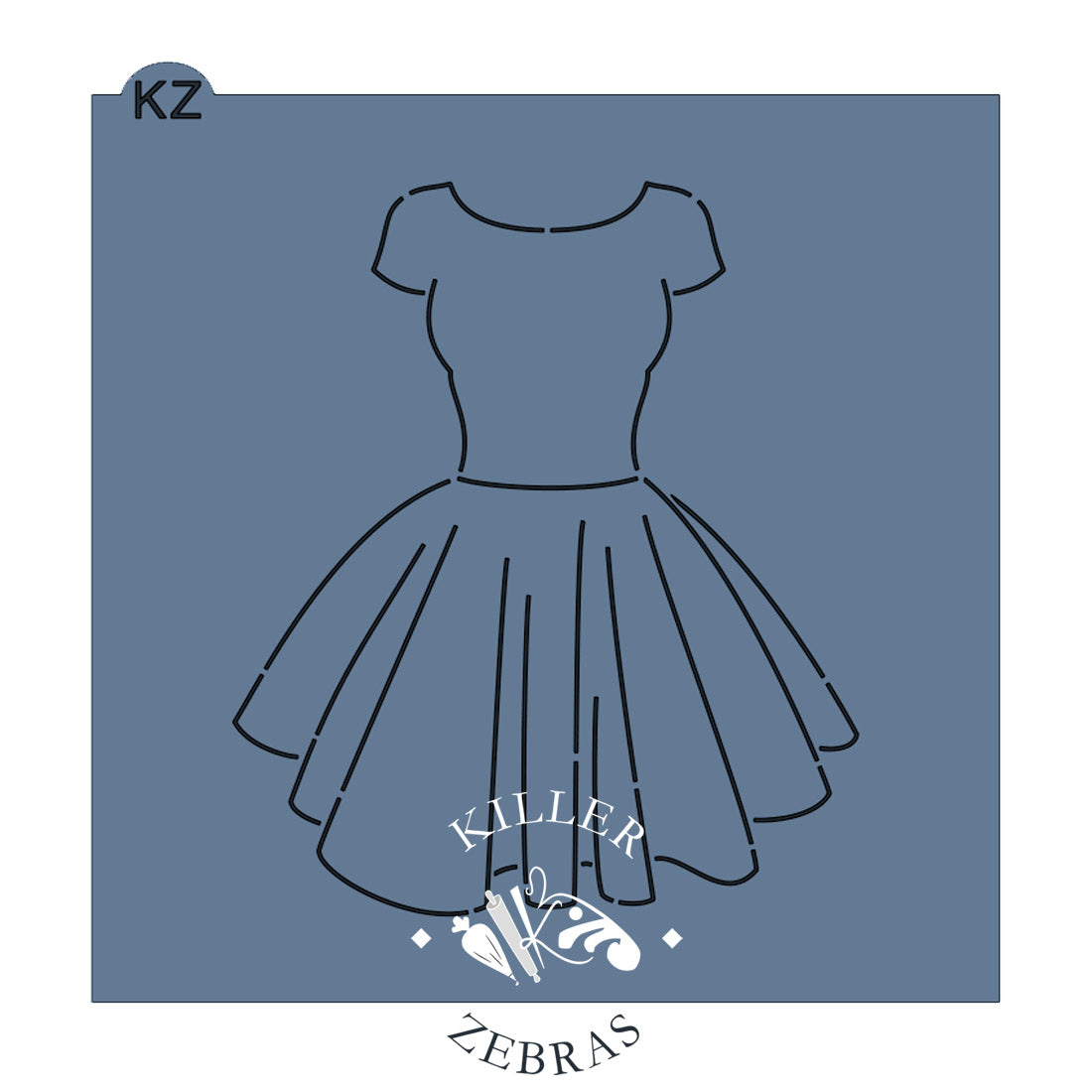 Cookie Cutters Little Black Dress Cutter/Stencil