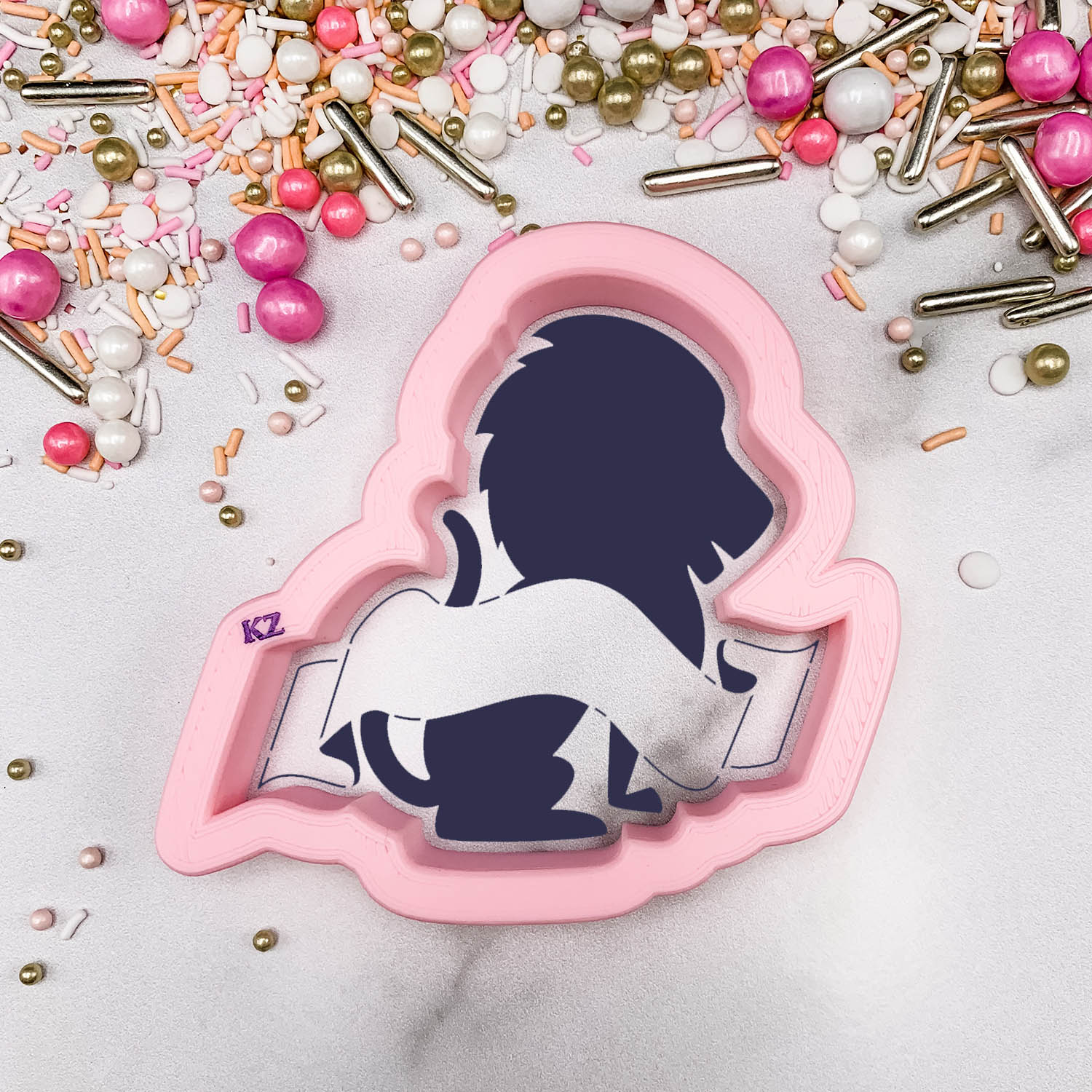 Cookie Cutters Lion with Banner Cutter/Stencil