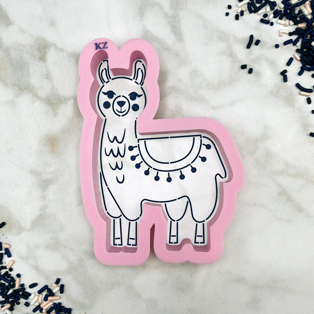 Cookie Cutters Llama Cutter/Stencil